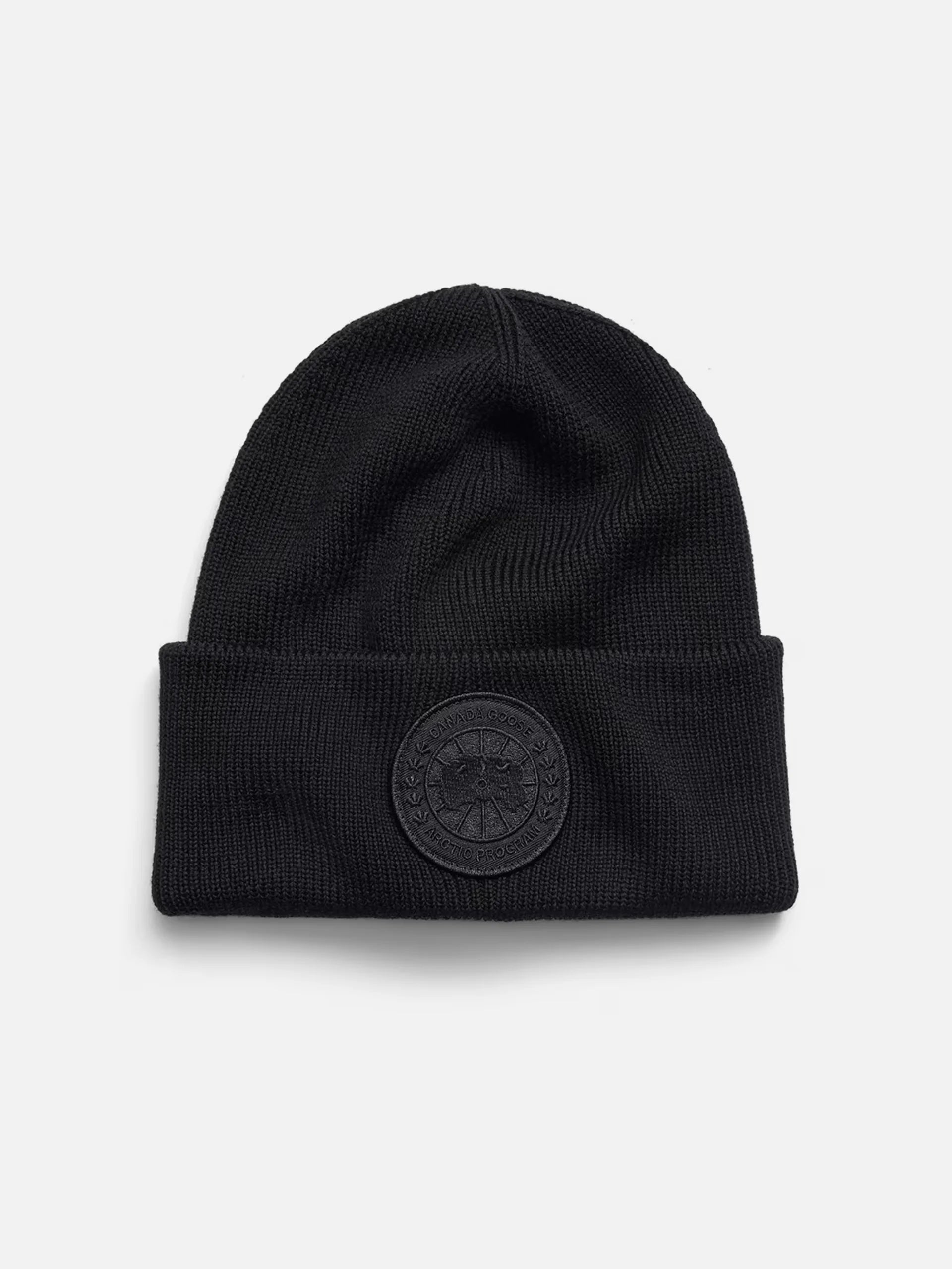 CANADA GOOSE - Mütze Arctic aus Merinowolle mit Black Label