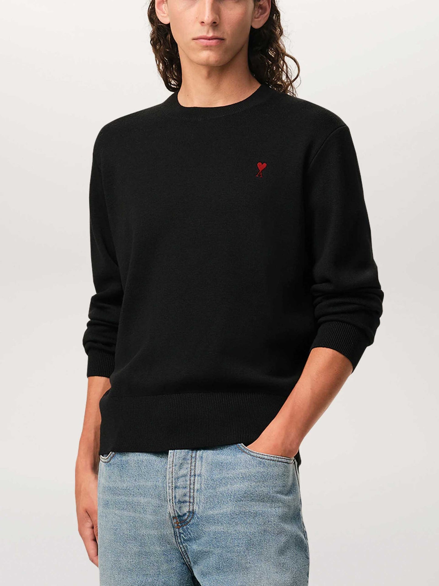 AMI PARIS - Rundhalspullover Ami De Coeur für Herren