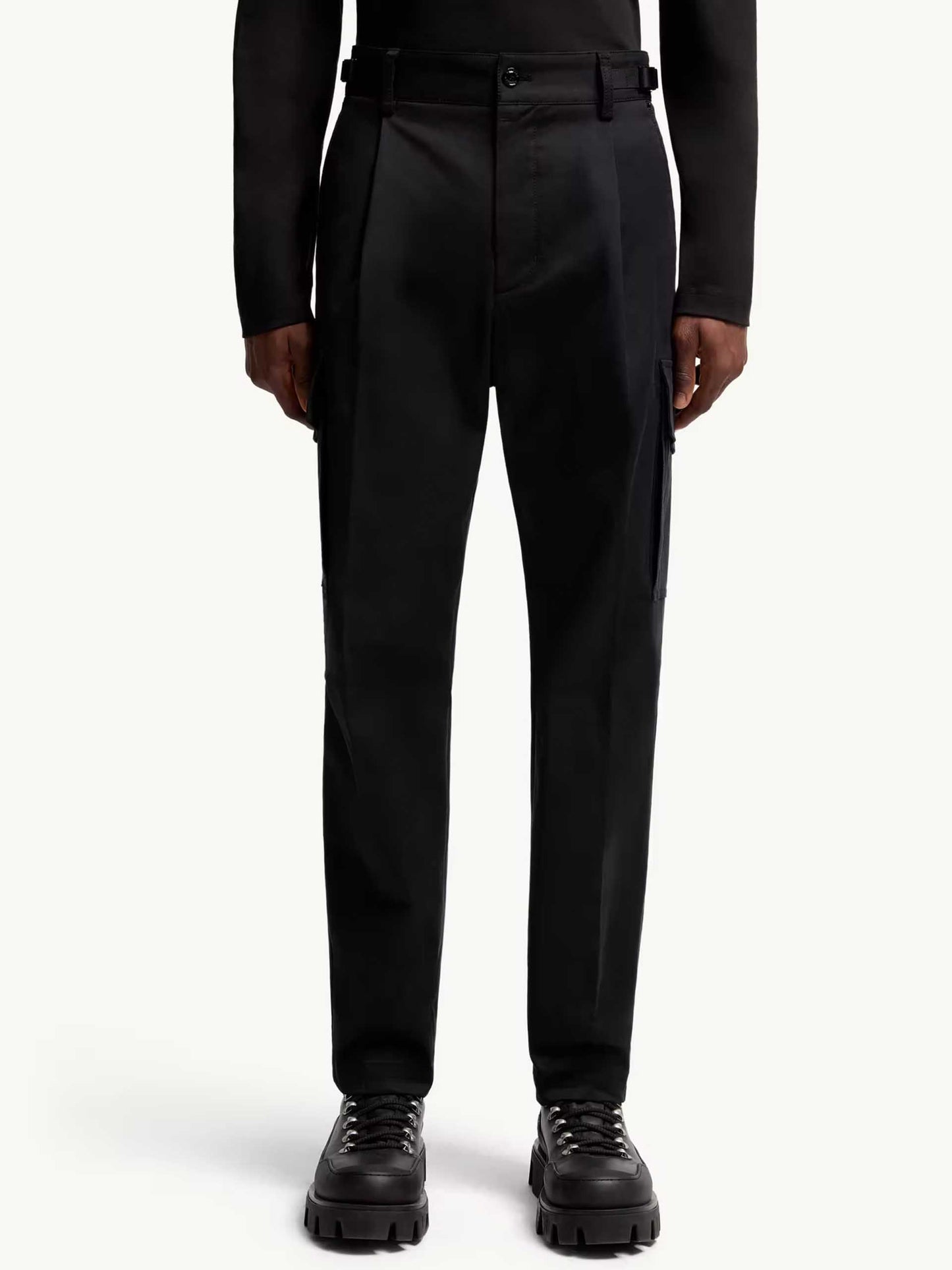 MONCLER - Cargohose aus Stretch-Gabardine für Herren