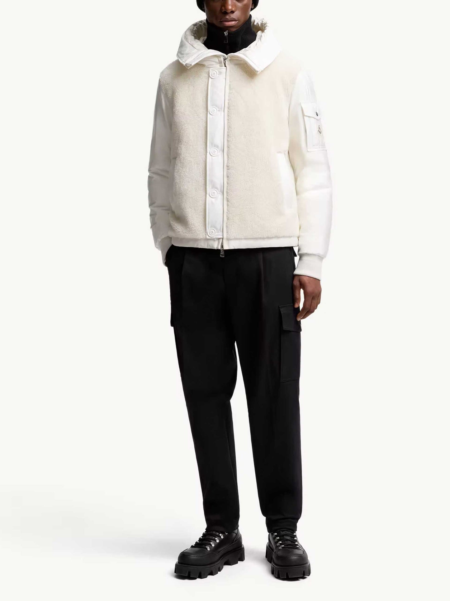 MONCLER - Cargohose aus Stretch-Gabardine für Herren