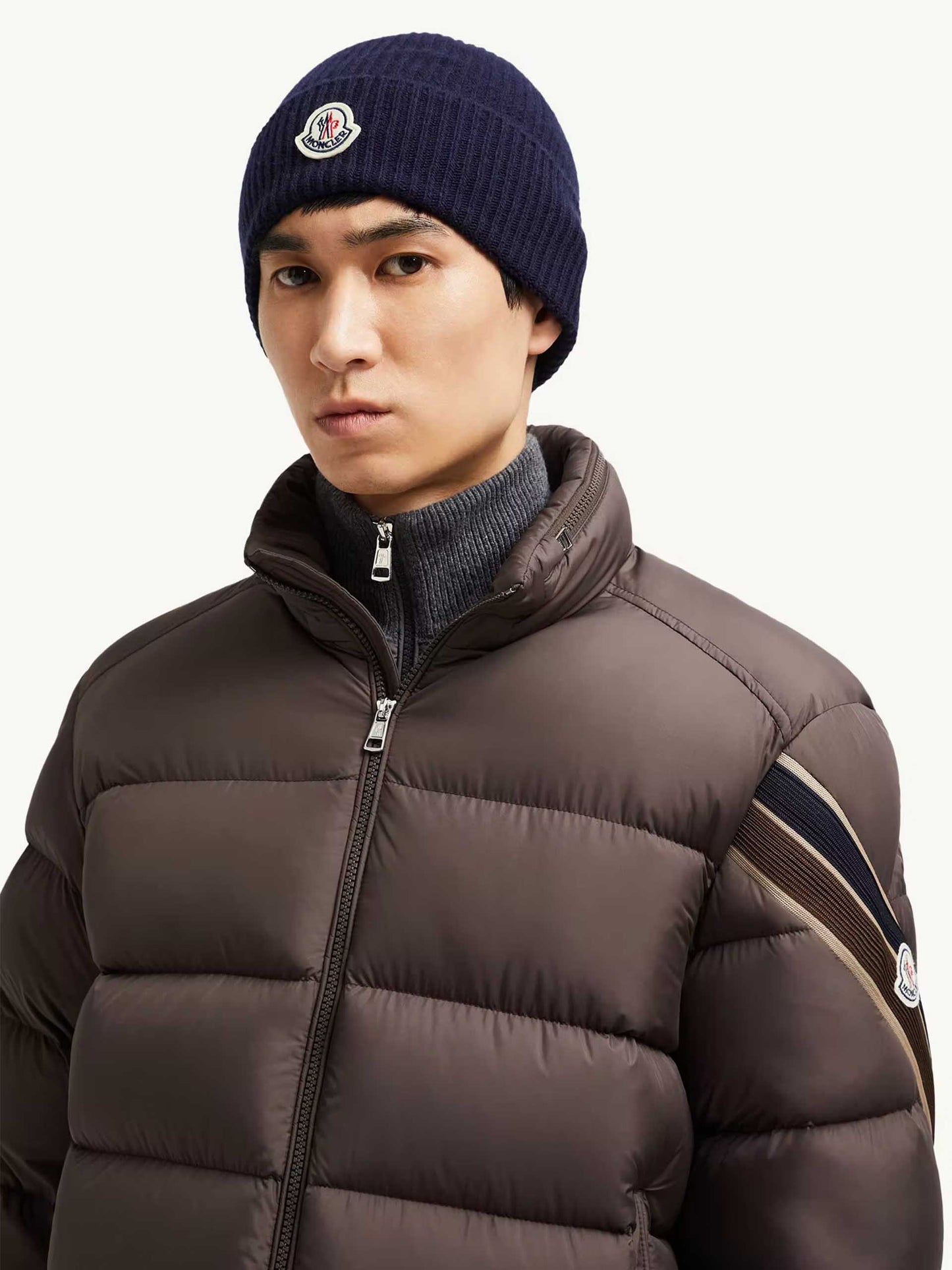 MONCLER - Mütze aus Wolle und Kaschmir