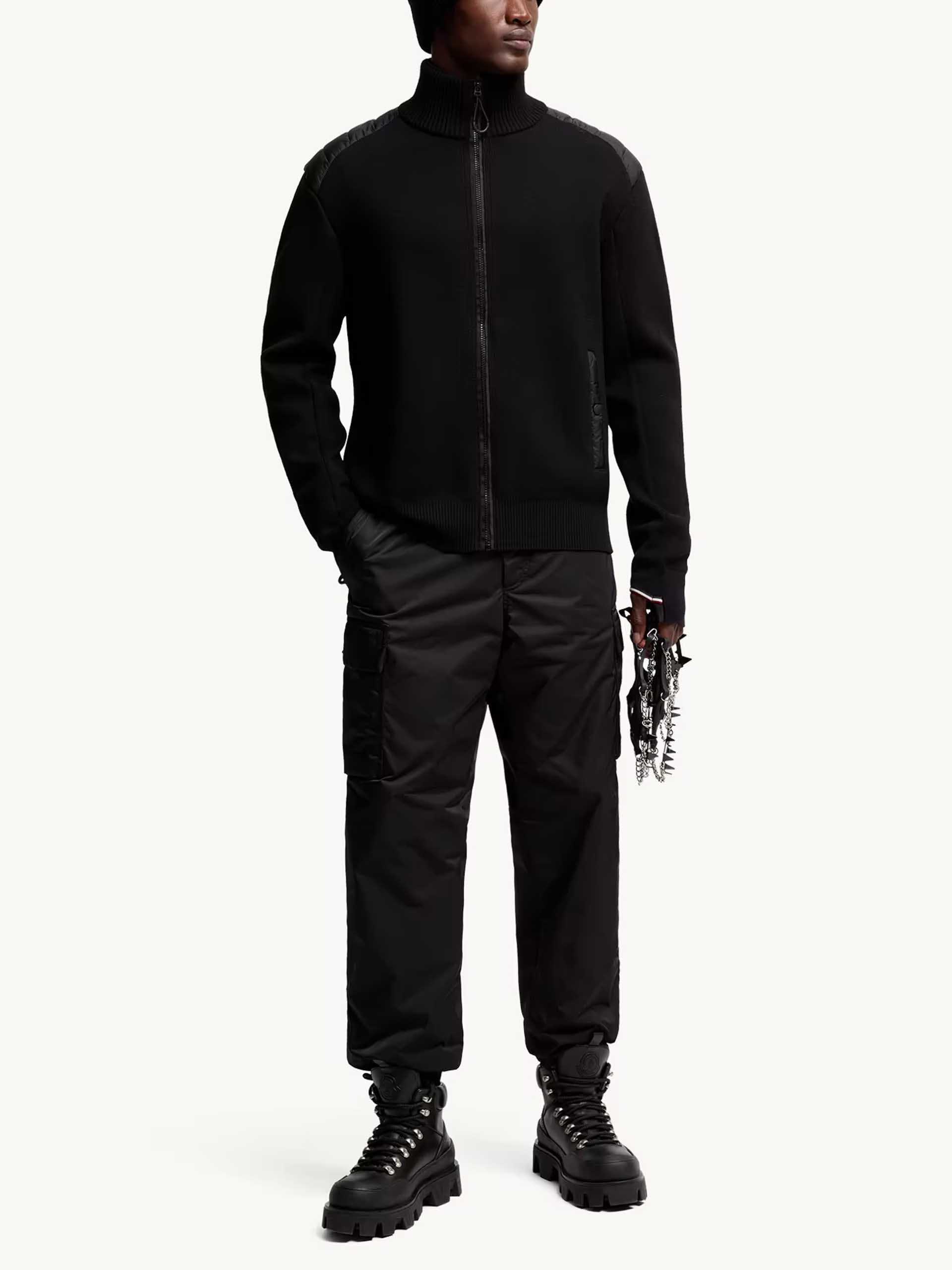 MONCLER GRENOBLE - Daunen-Cardigan für Herren