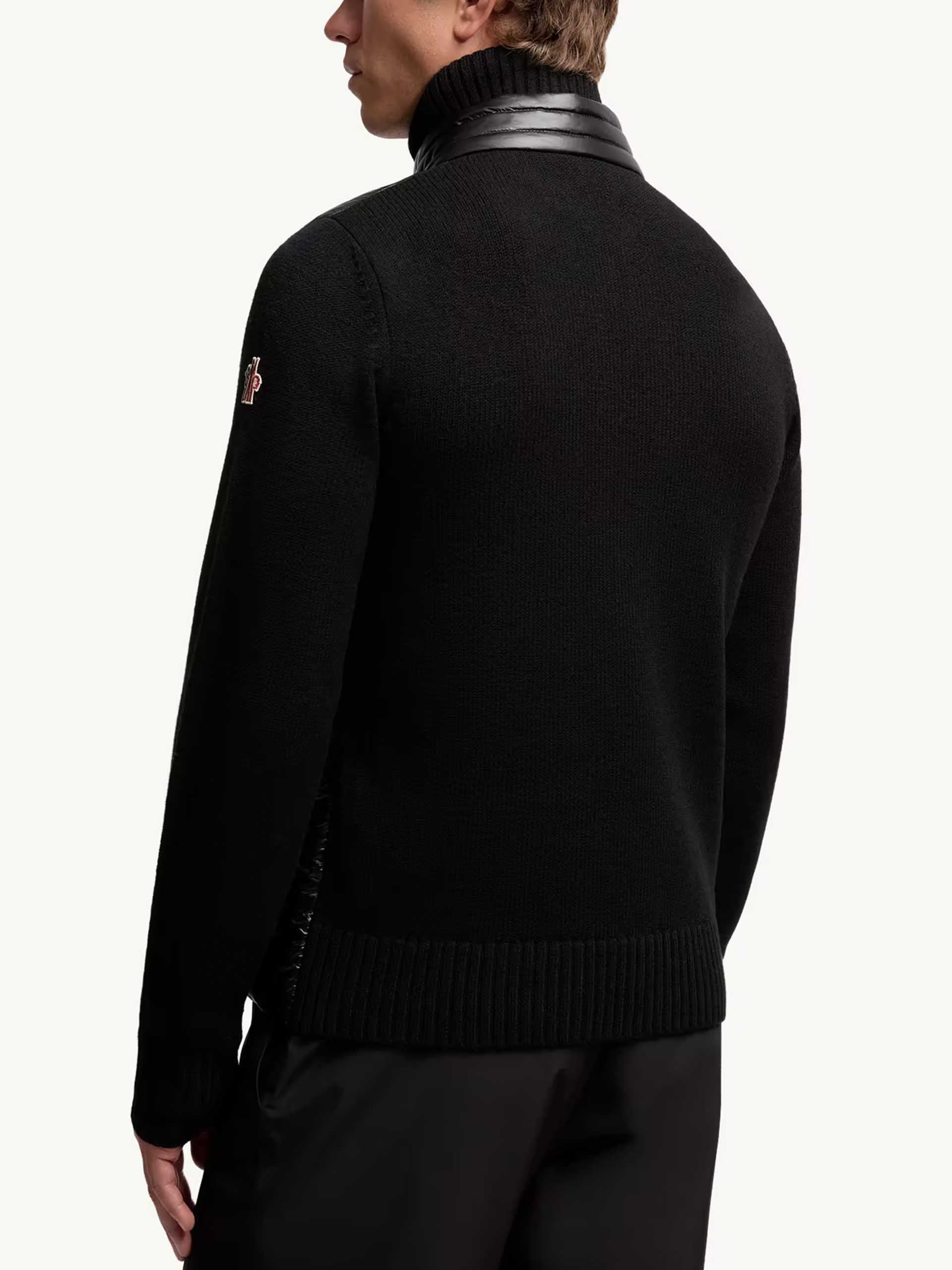 MONCLER GRENOBLE - Strick-Daunenjacke für Herren