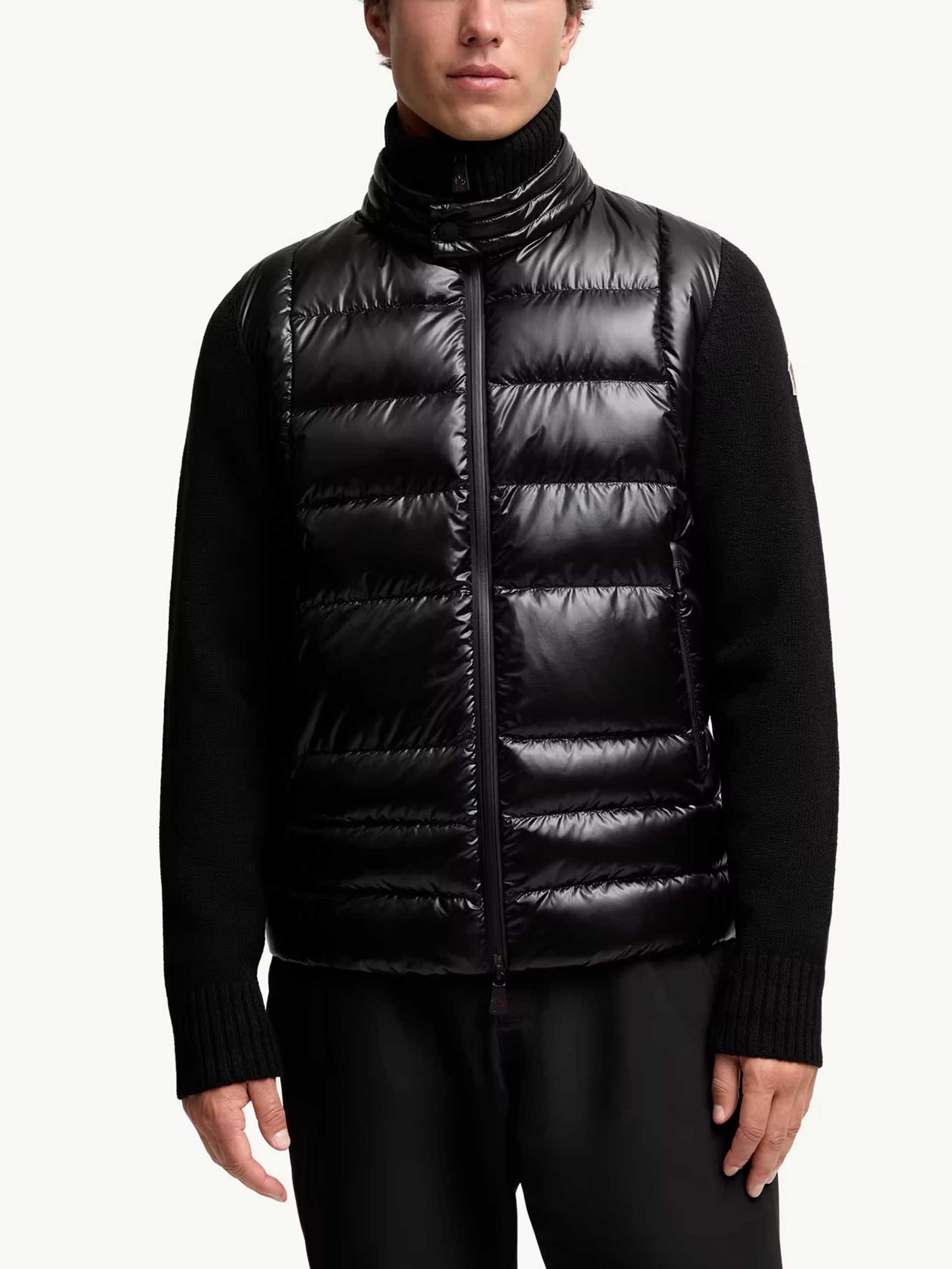 MONCLER GRENOBLE - Strick-Daunenjacke für Herren