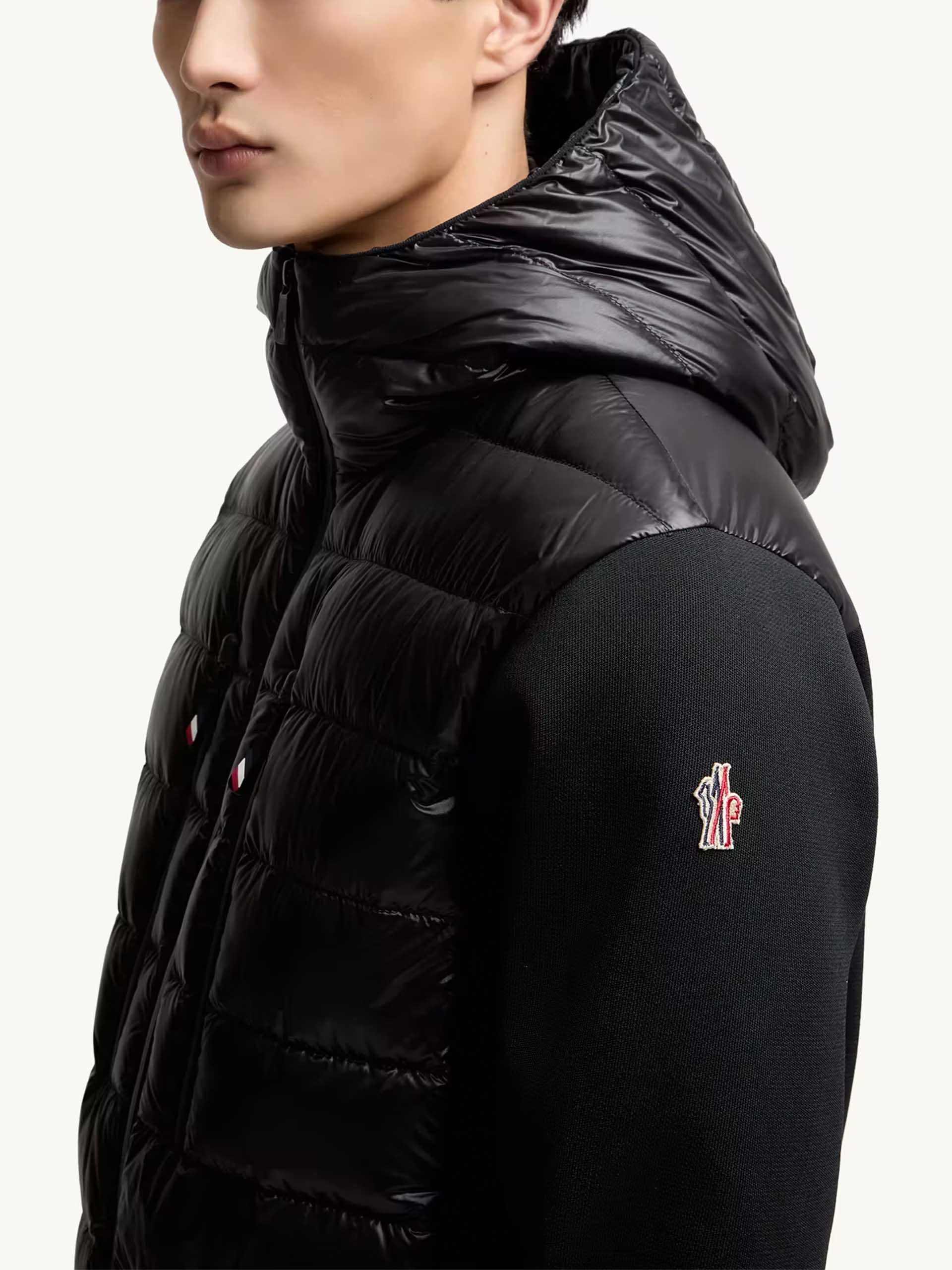 MONCLER GRENOBLE - Kapuzenjacke mit Daunenfüllung für Herren