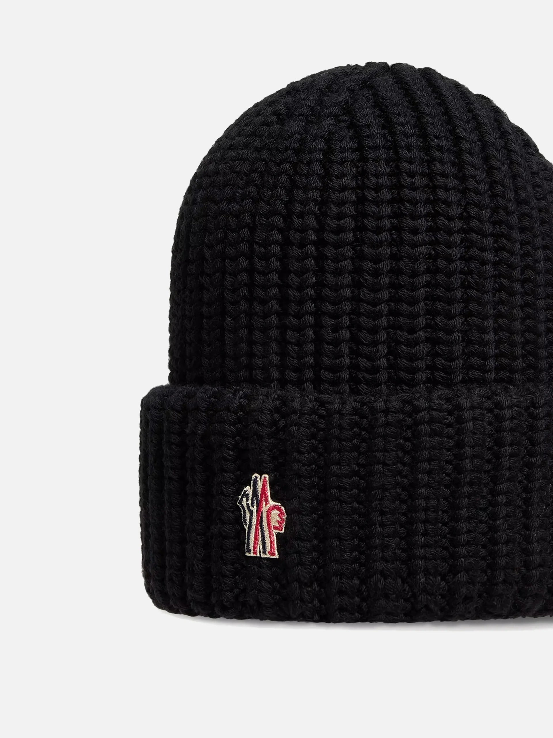 MONCLER GRENOBLE - Mütze aus Wolle mit Logo