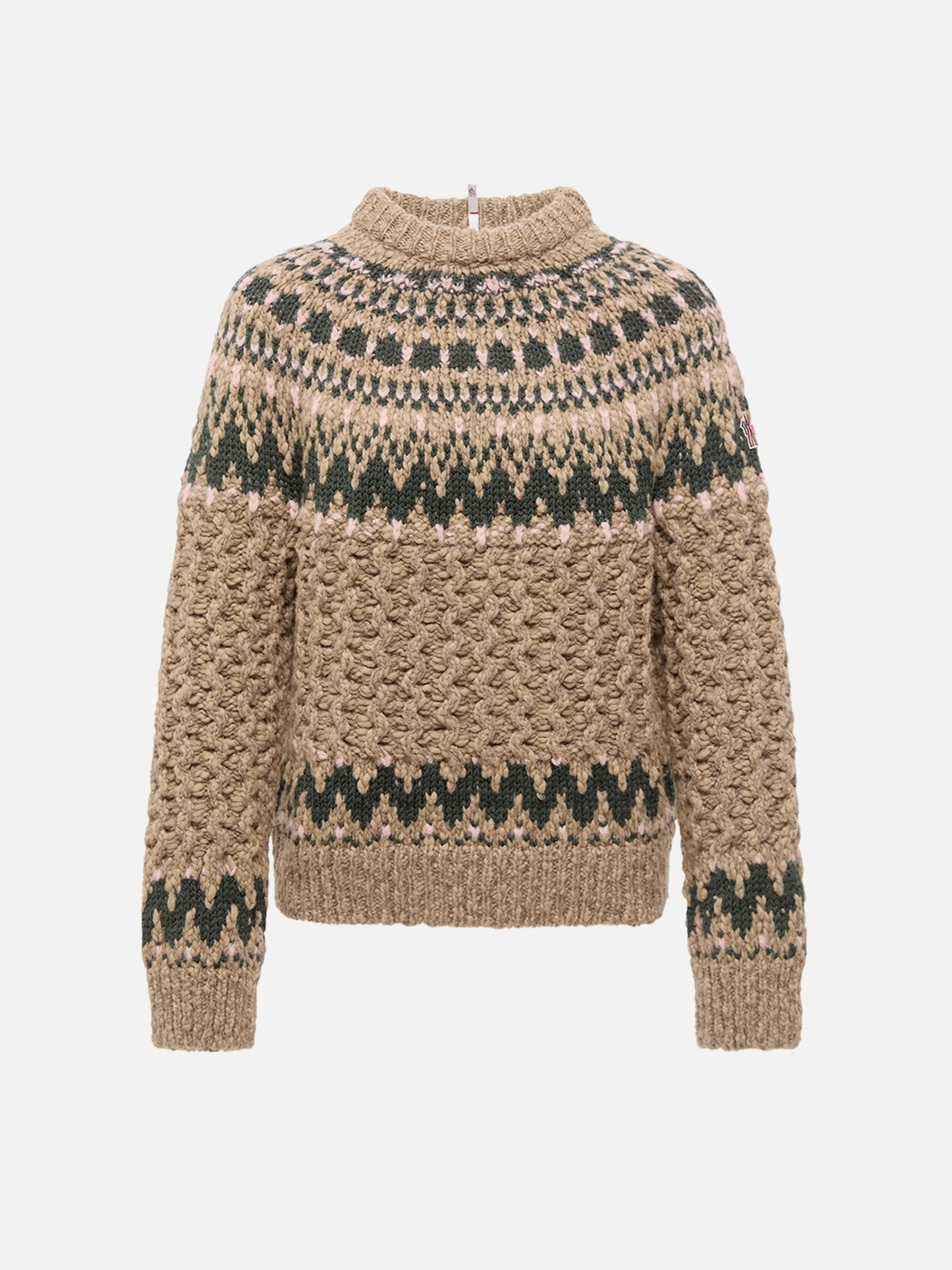 MONCLER GRENOBLE - Pullover aus Jacquard-Strick für Damen