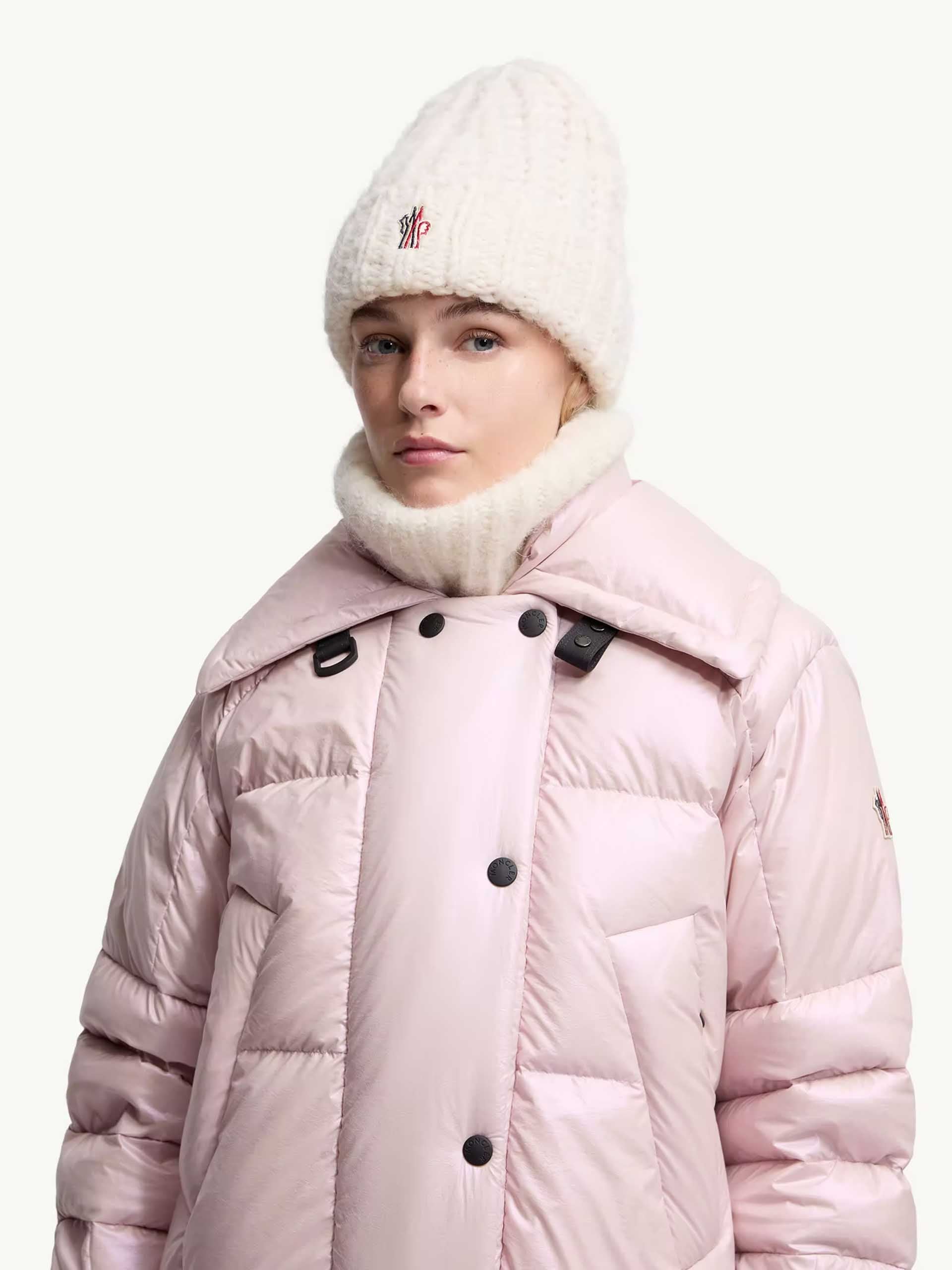 MONCLER GRENOBLE - Mütze aus Alpaka-Mischung für Damen in Cremeweiß - Cream white