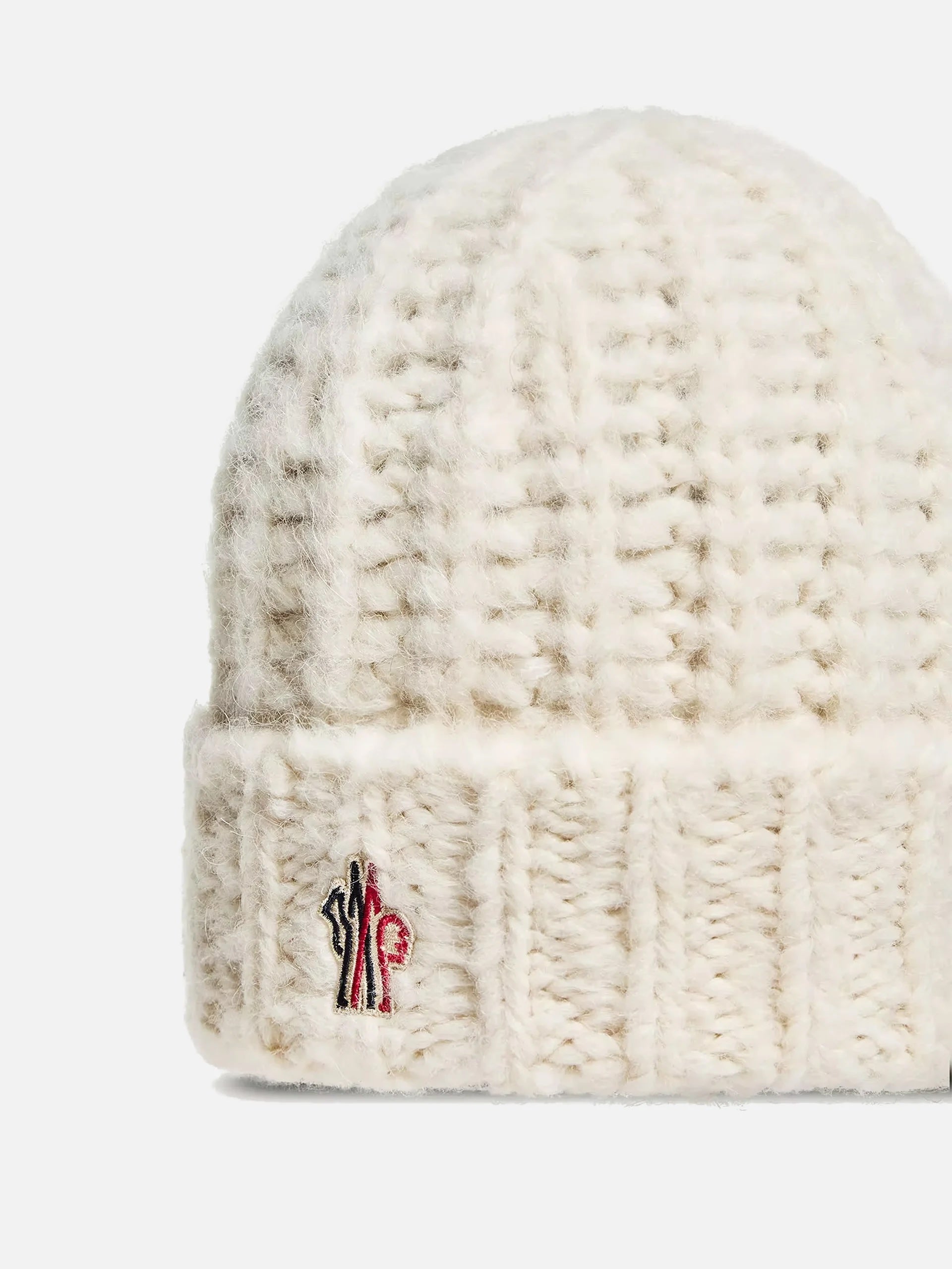 MONCLER GRENOBLE - Mütze aus Alpaka-Mischung für Damen in Cremeweiß - Cream white