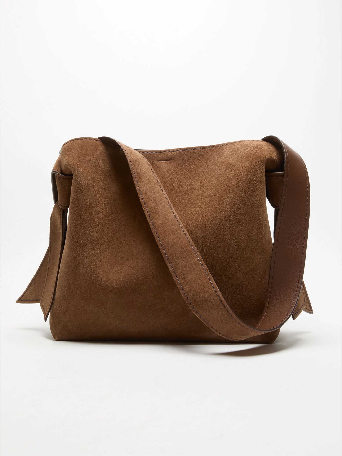 ACNE STUDIOS - Tote-Bag Musubi Midi aus Veloursleder