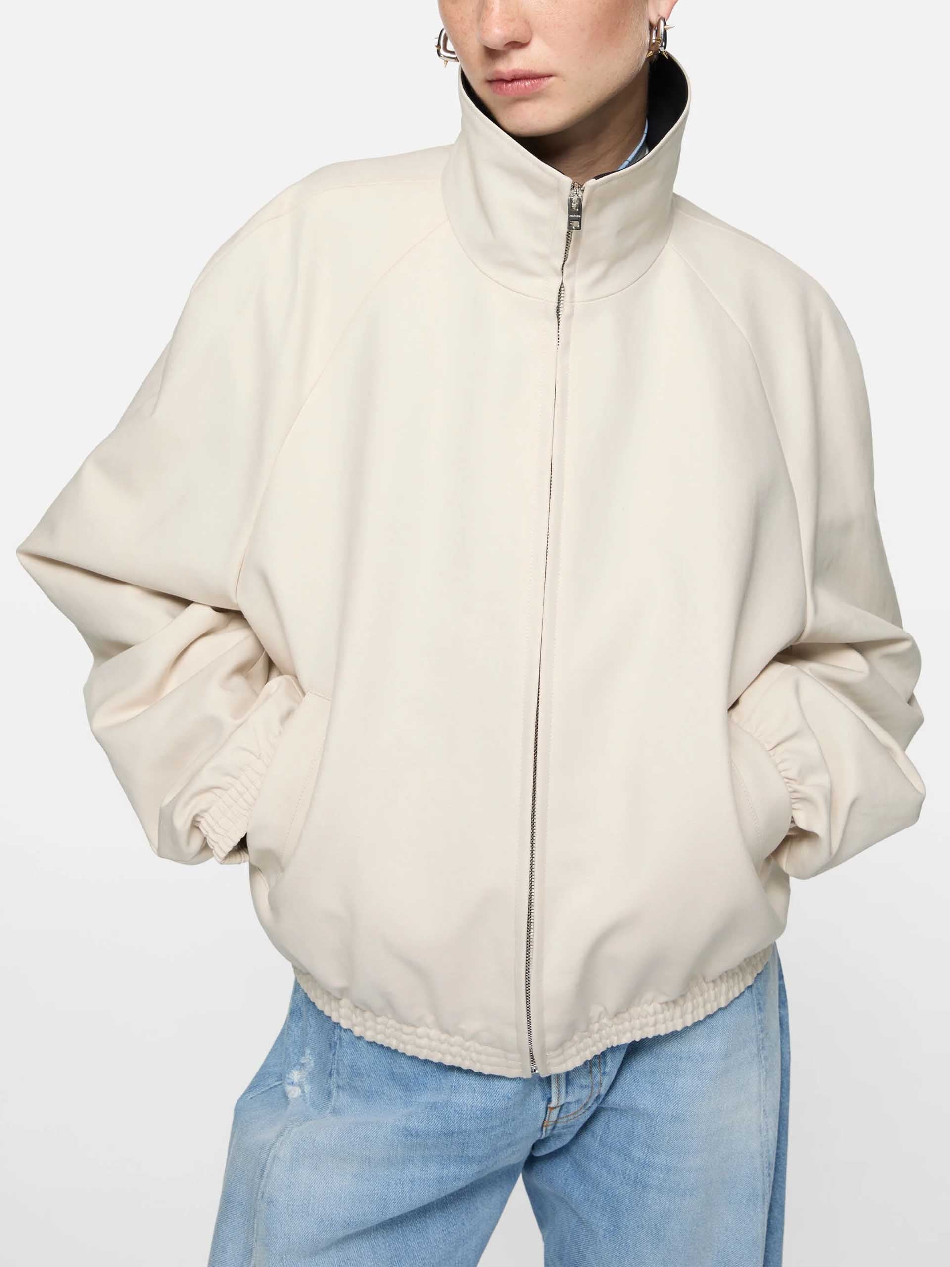 ACNE STUDIOS - Satin-Jacke mit Logo für Damen