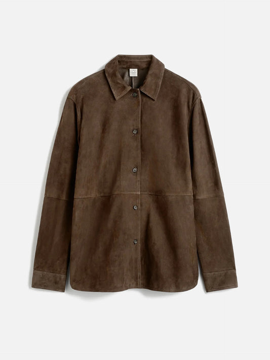 TOTEME - Overshirt aus Veloursleder für Damen