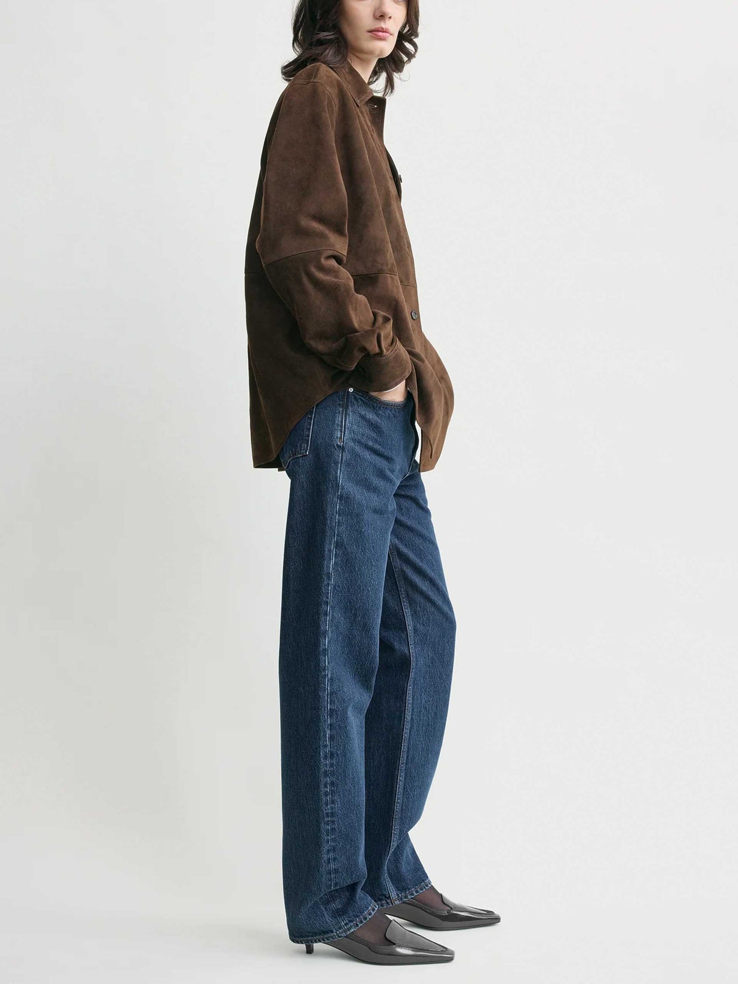 TOTEME - Overshirt aus Veloursleder für Damen