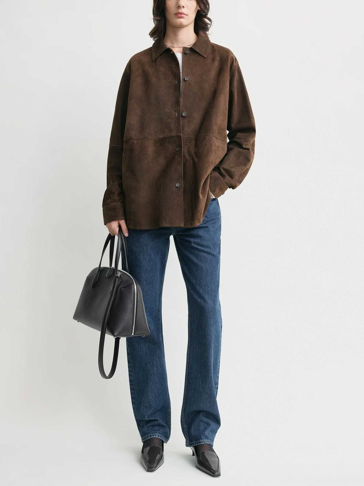 TOTEME - Overshirt aus Veloursleder für Damen