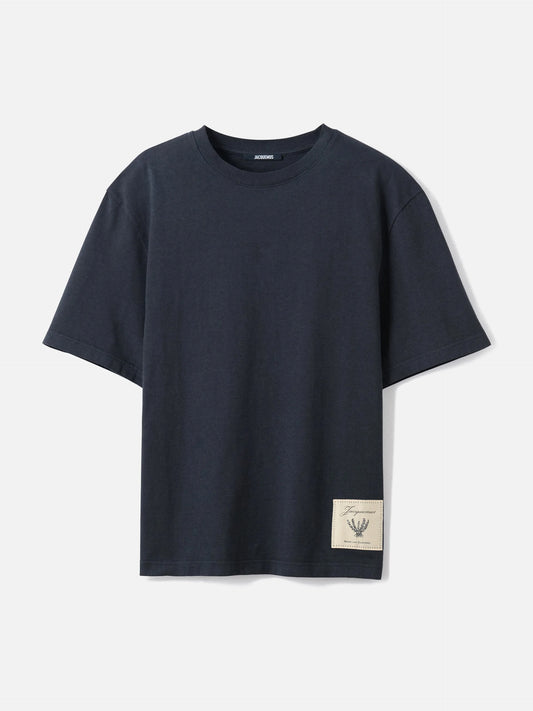 JACQUEMUS - Logo-T-Shirt Torneo für Herren in Dunkelblau - Dark Navy