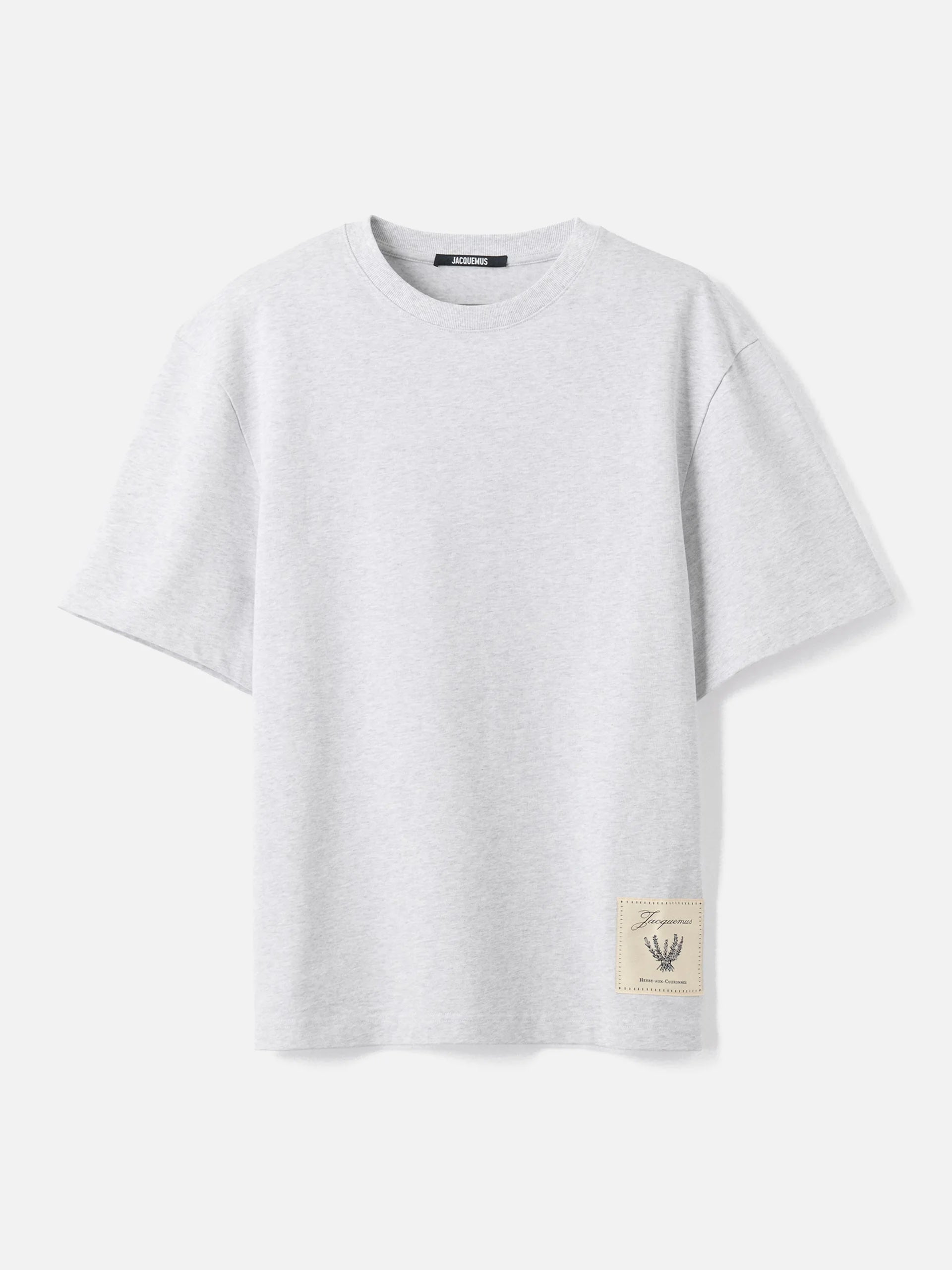 JACQUEMUS - Logo-T-Shirt Torneo für Herren in Hellgrau - Light Grey