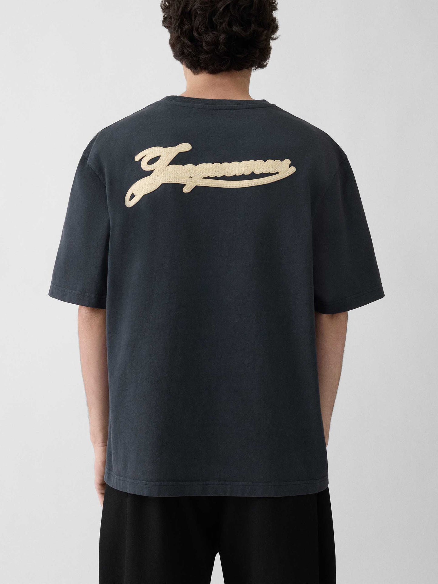 JACQUEMUS - Logo-T-Shirt Torneo für Herren in Dunkelblau - Dark Navy