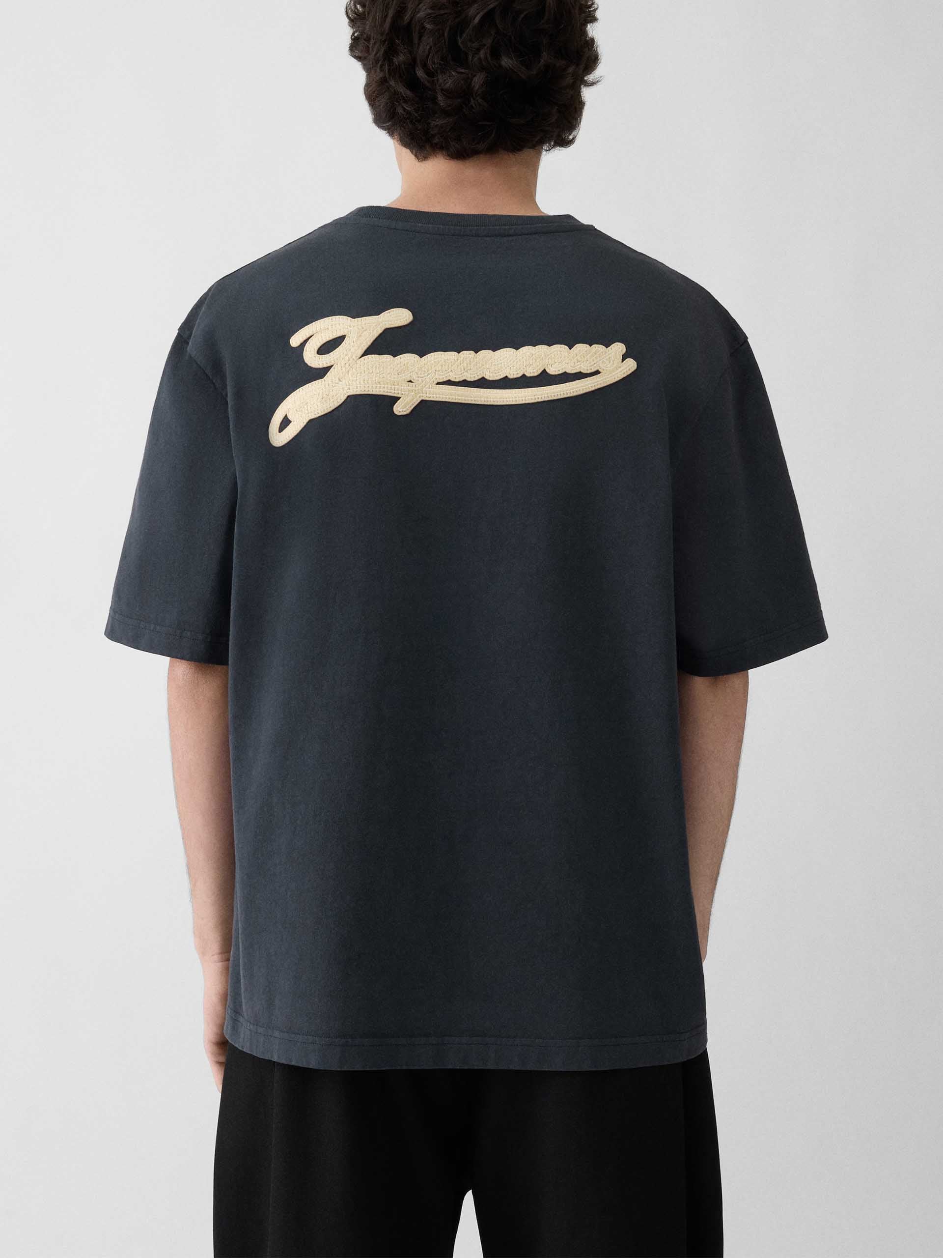 JACQUEMUS - Logo-T-Shirt Torneo für Herren in Dunkelblau - Dark Navy
