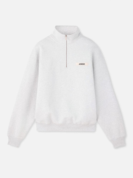 JACQUEMUS - Half-Zip Sweatshirt Gros Grain für Herren