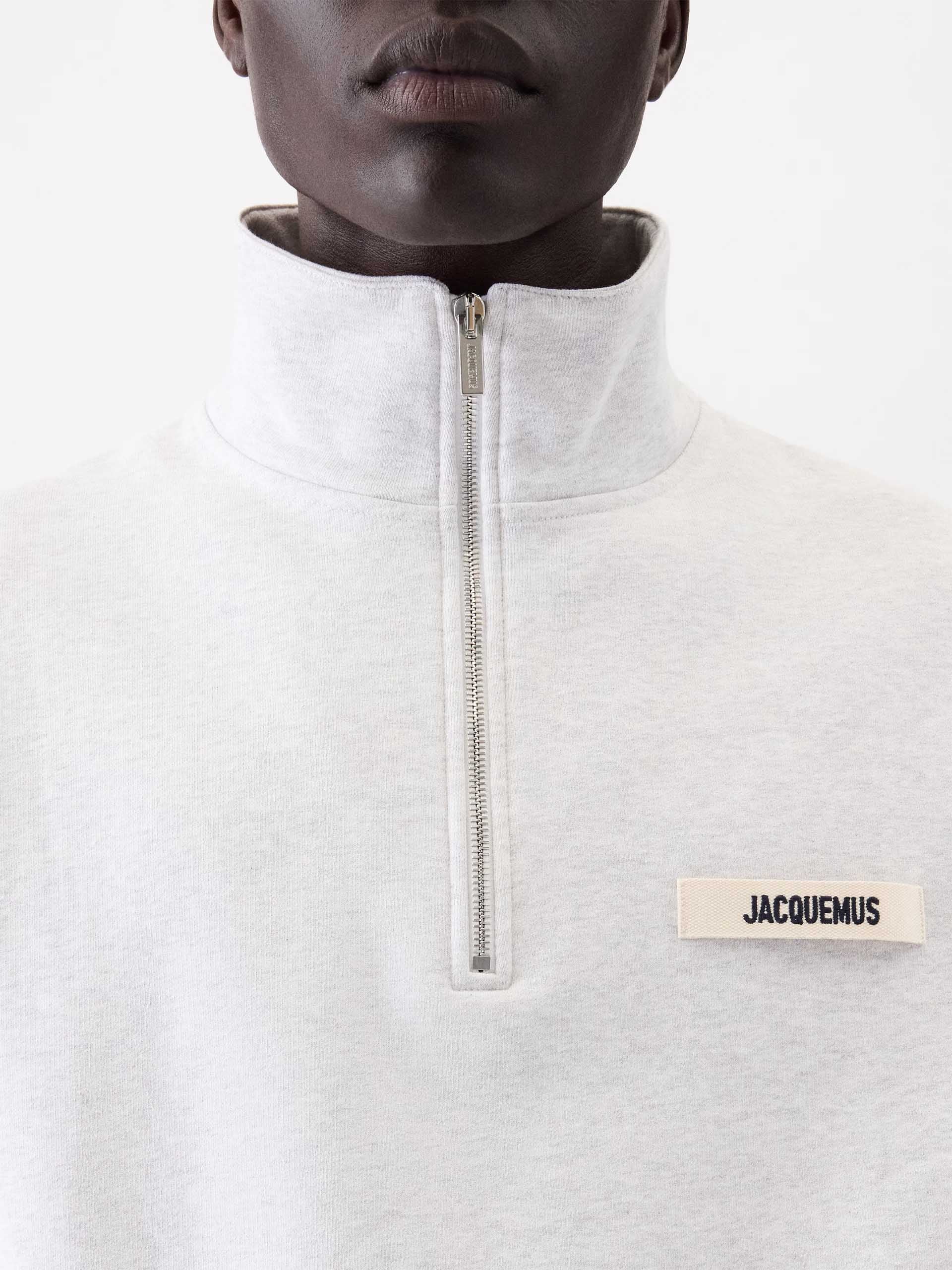 JACQUEMUS - Half-Zip Sweatshirt Gros Grain für Herren