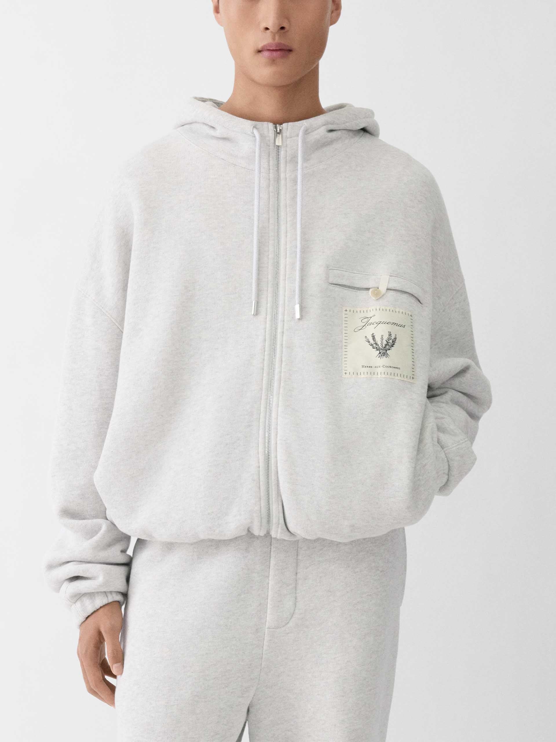 JACQUEMUS - Zip-Hoodie Torneo mit Rosemary-Label