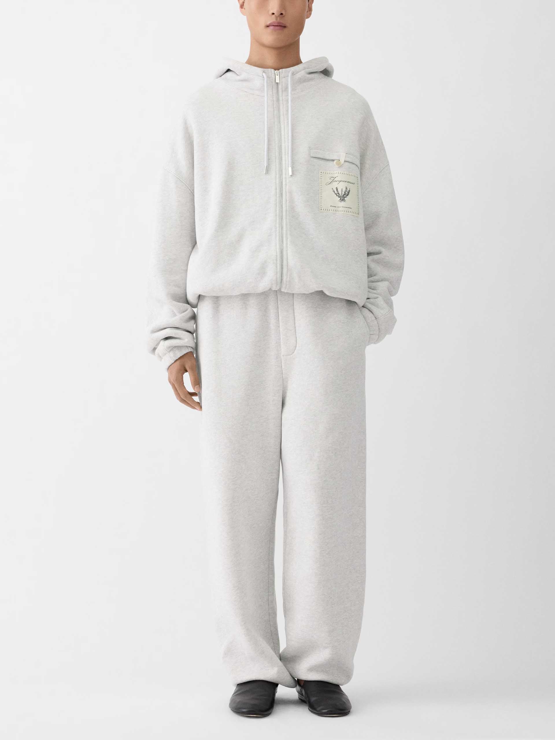 JACQUEMUS - Zip-Hoodie Torneo mit Rosemary-Label