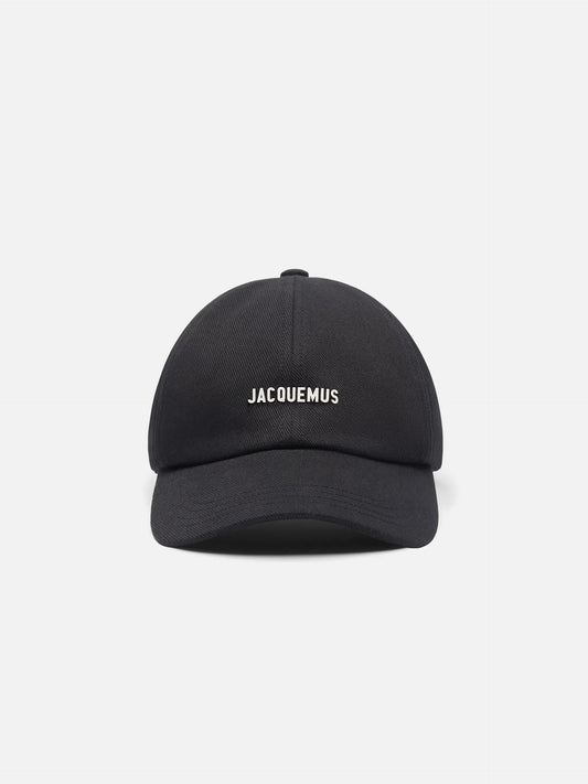 JACQUEMUS - Baseballkappe Gadjo mit Logo in Schwarz - Black