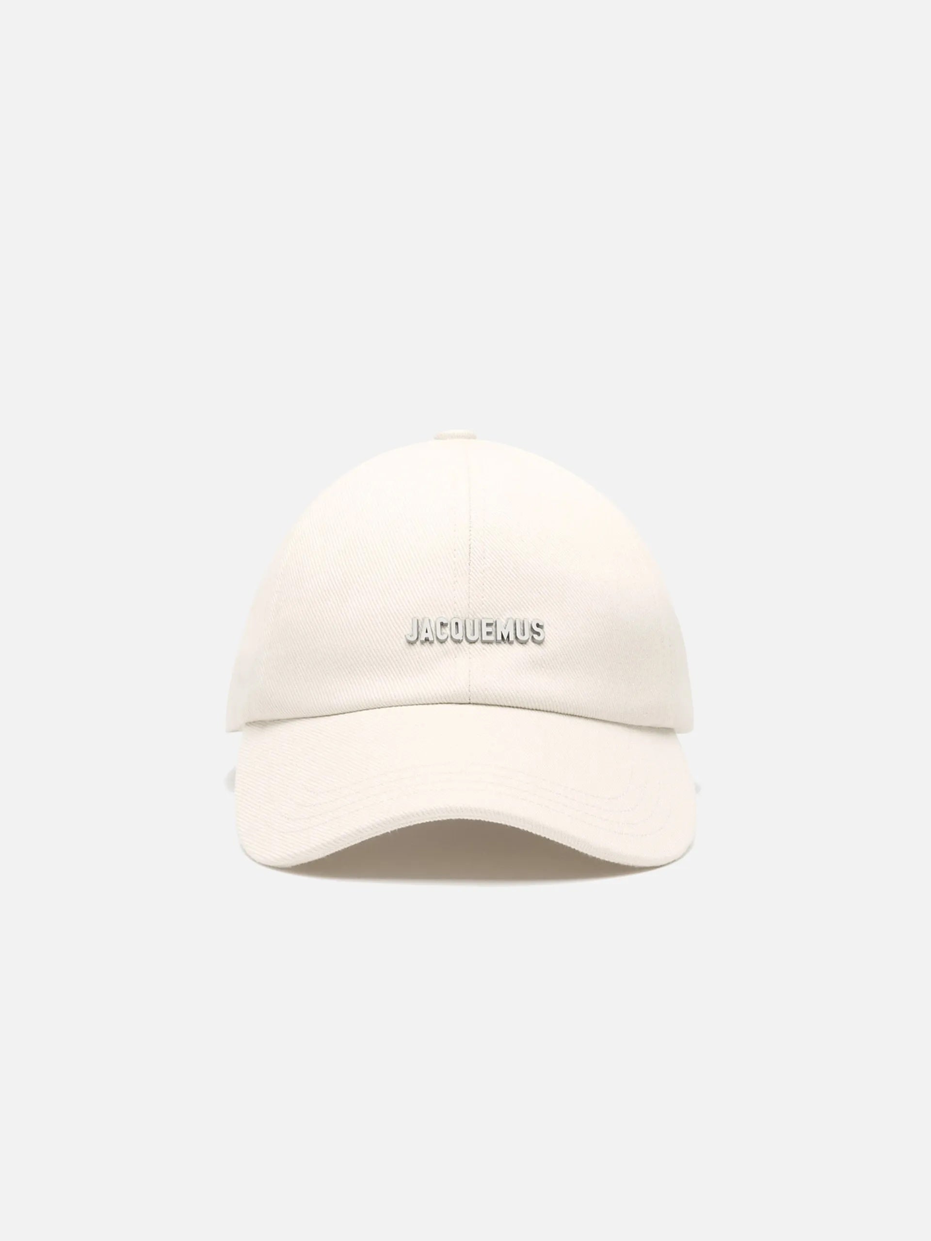JACQUEMUS - Baseballkappe Gadjo mit Logo in Off-White