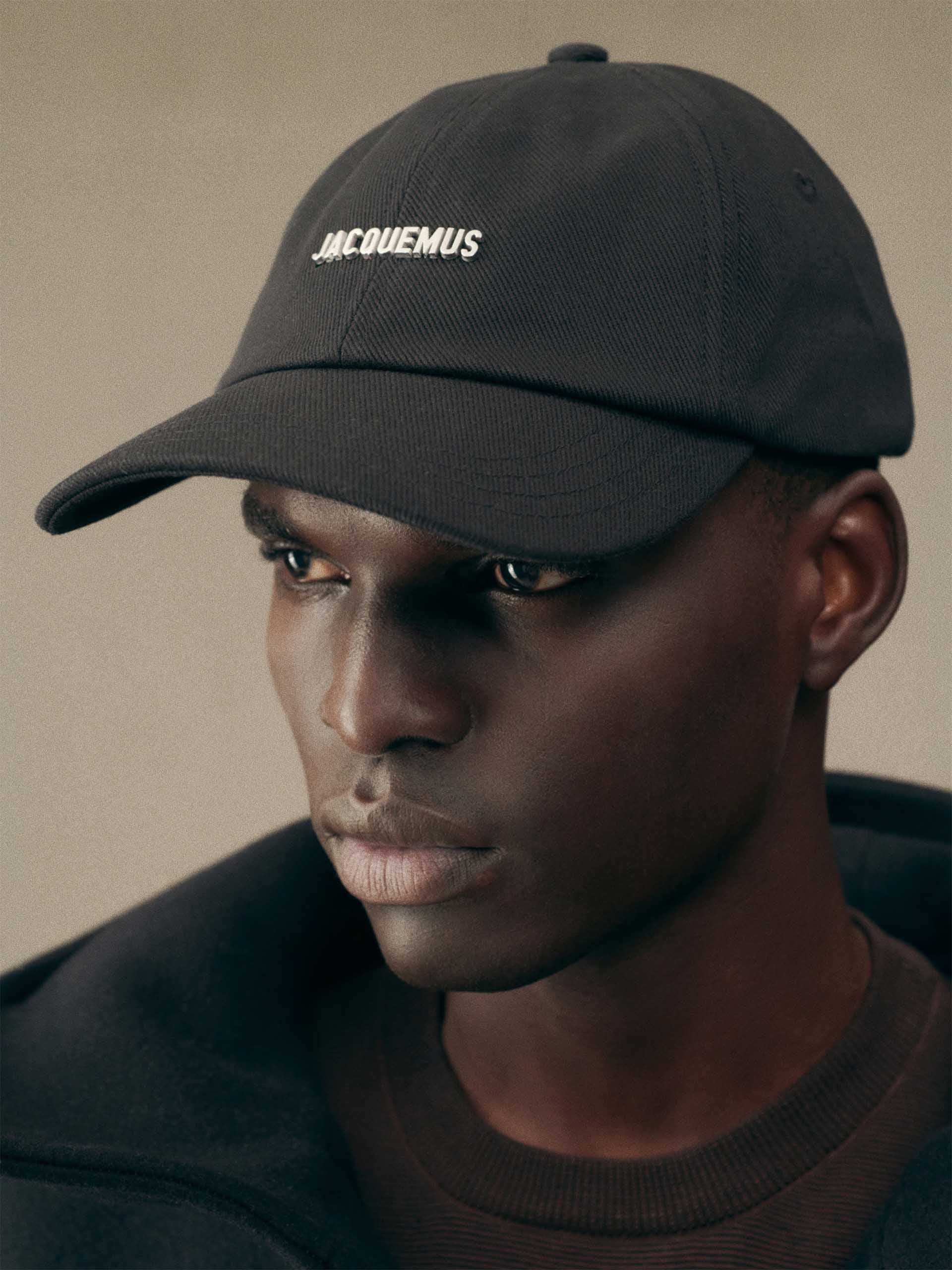 JACQUEMUS - Baseballkappe Gadjo mit Logo in Schwarz - Black