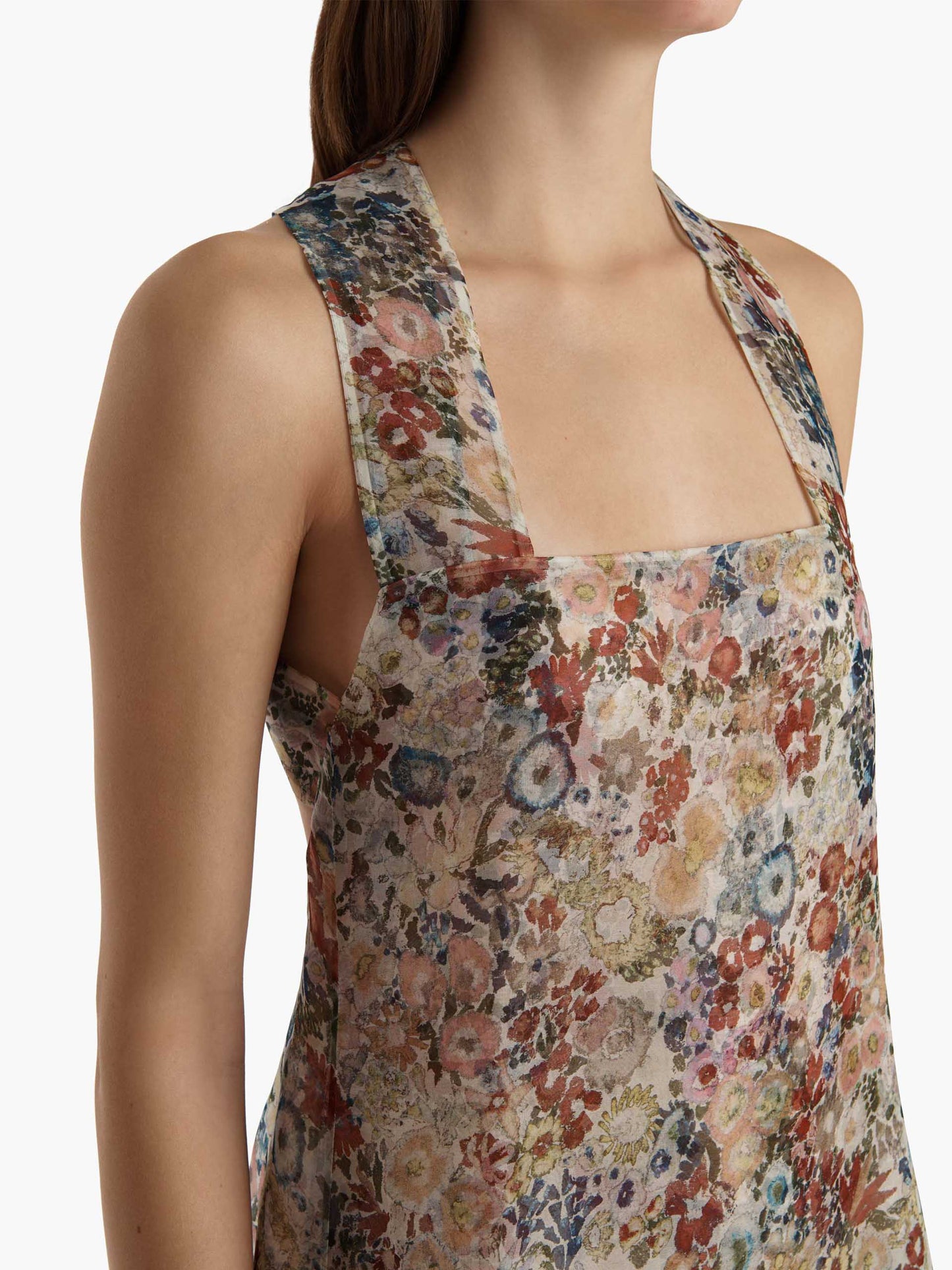 KHAITE - Kleid Amello aus Seidenorganza für Damen