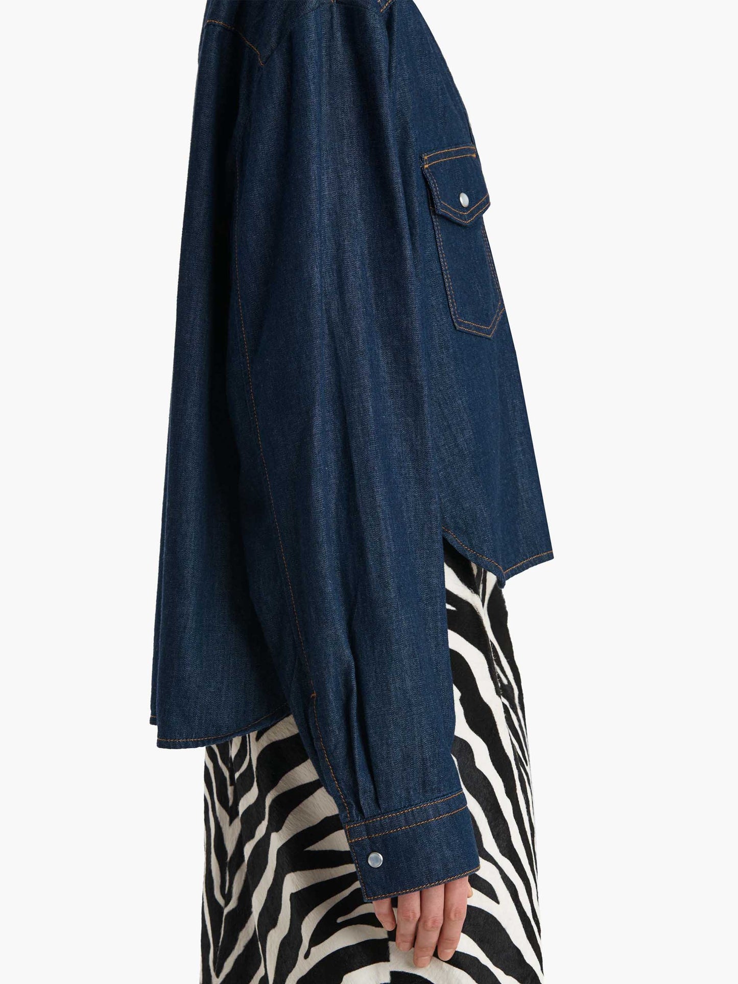 KHAITE - Jeanshemd Grenon für Damen