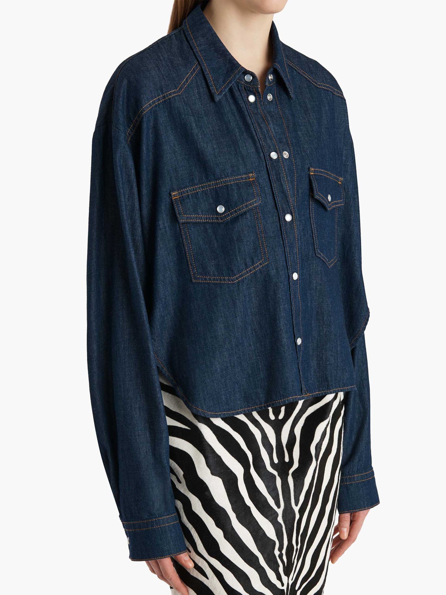 KHAITE - Jeanshemd Grenon für Damen