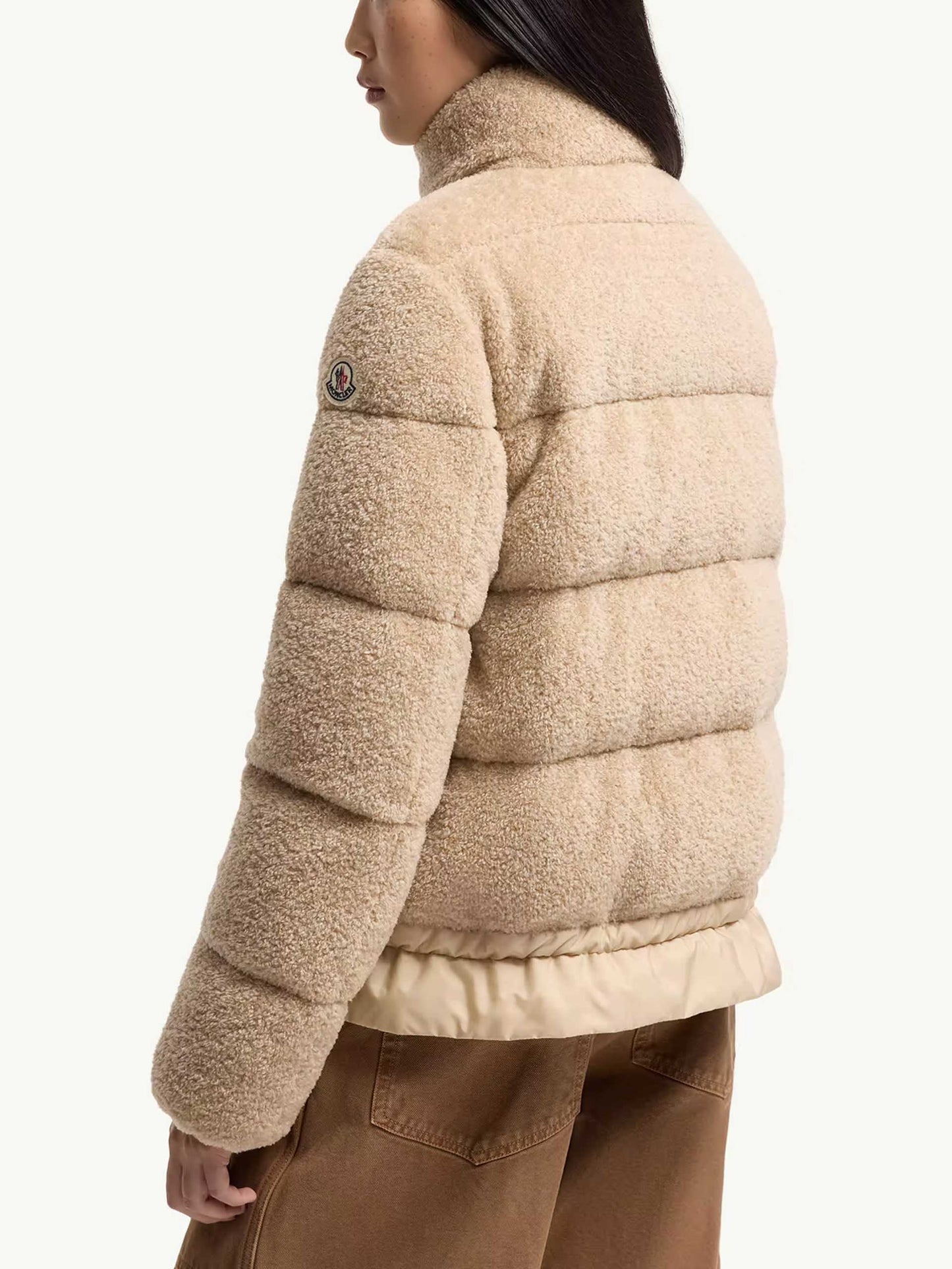 MONCLER - Daunenjacke Cedre aus Teddy für Damen