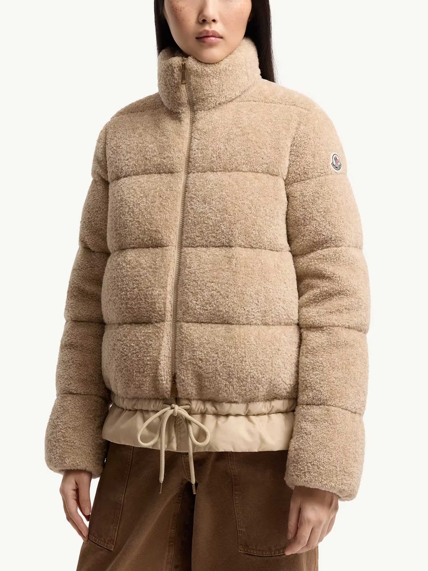 MONCLER - Daunenjacke Cedre aus Teddy für Damen