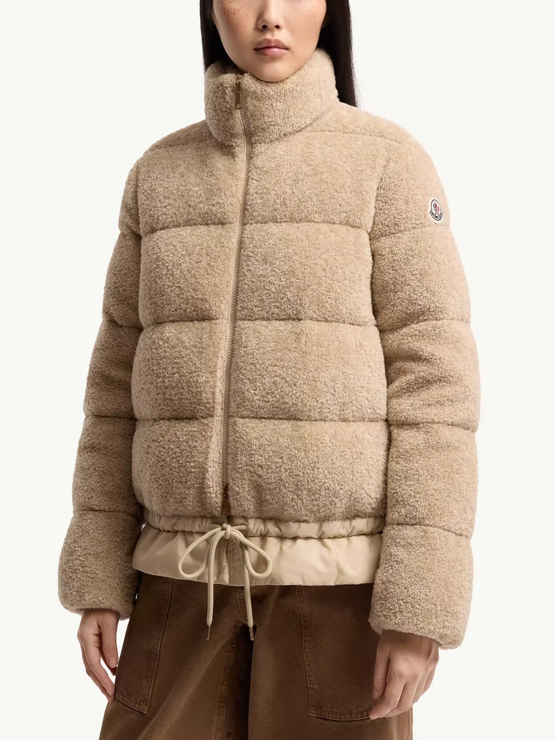MONCLER - Daunenjacke Cedre aus Teddy für Damen