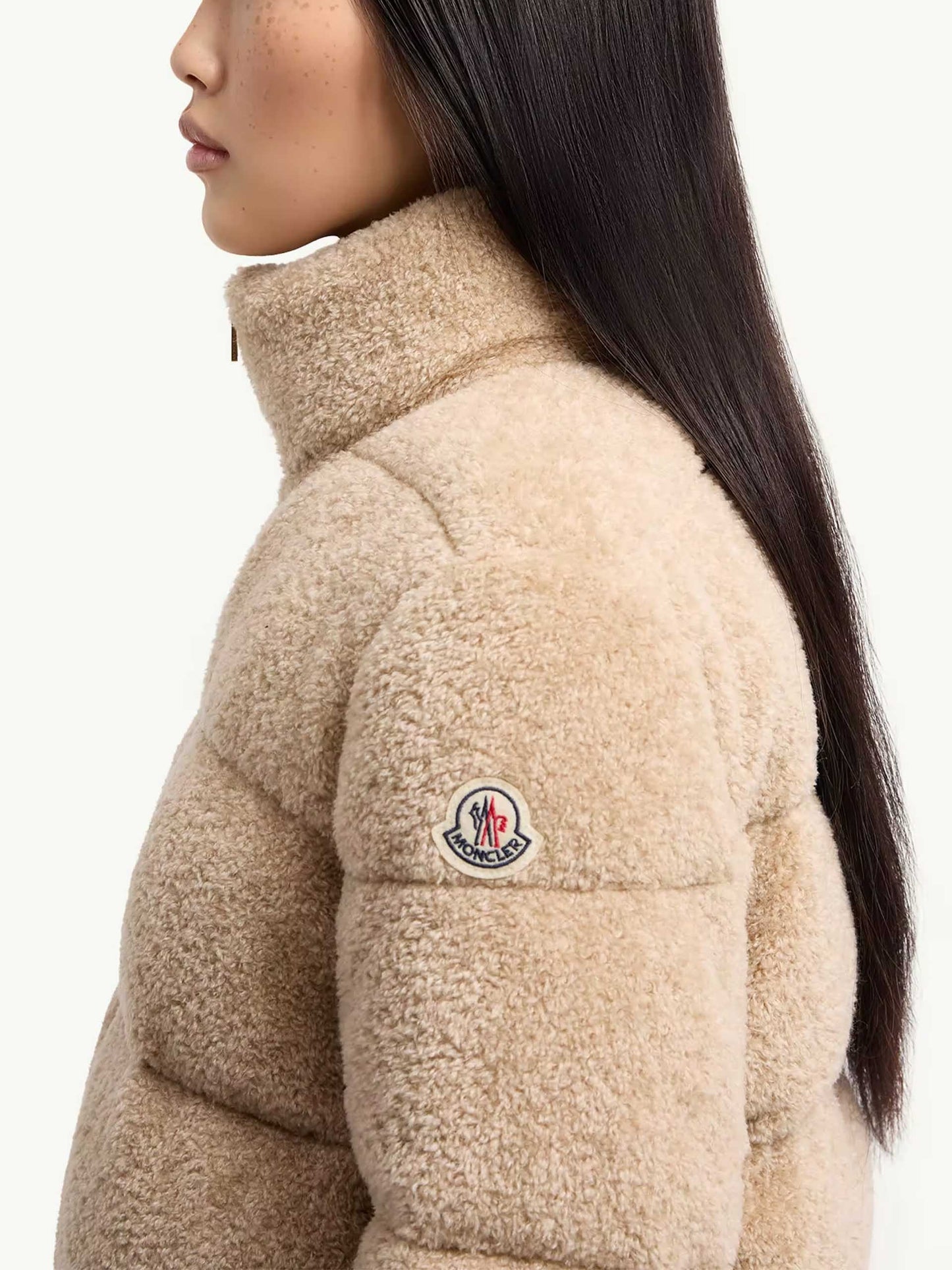 MONCLER - Daunenjacke Cedre aus Teddy für Damen