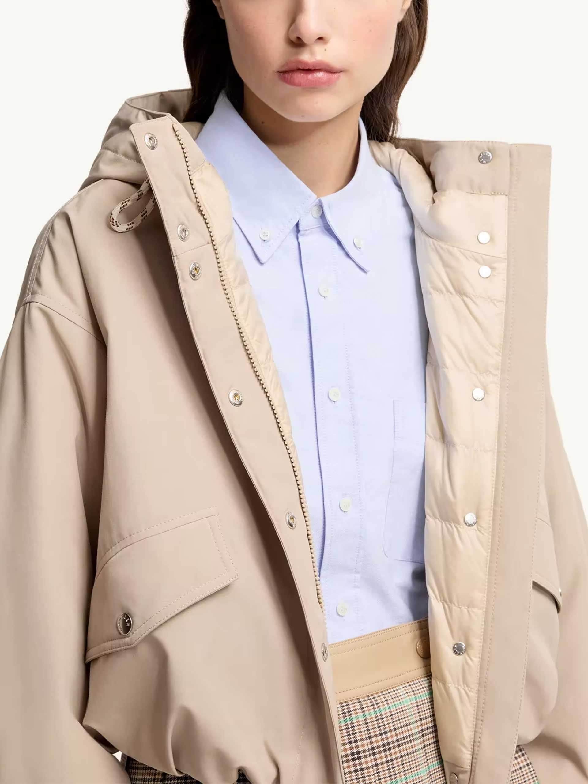 MONCLER - Eucalyptus down jacket for women – NEW TAKE FIVE