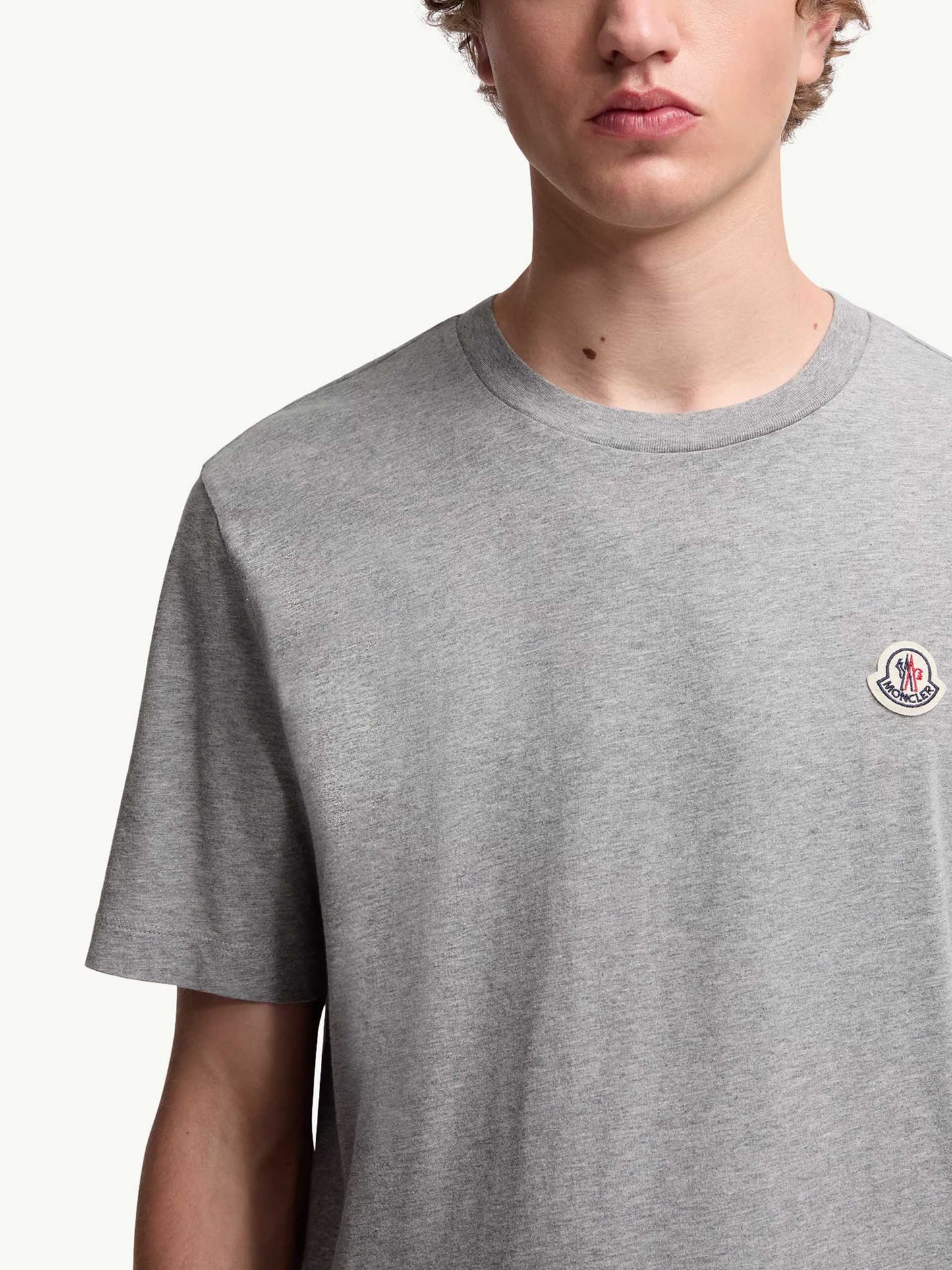 MONCLER - T-Shirt mit Logo im 3er-Pack für Herren