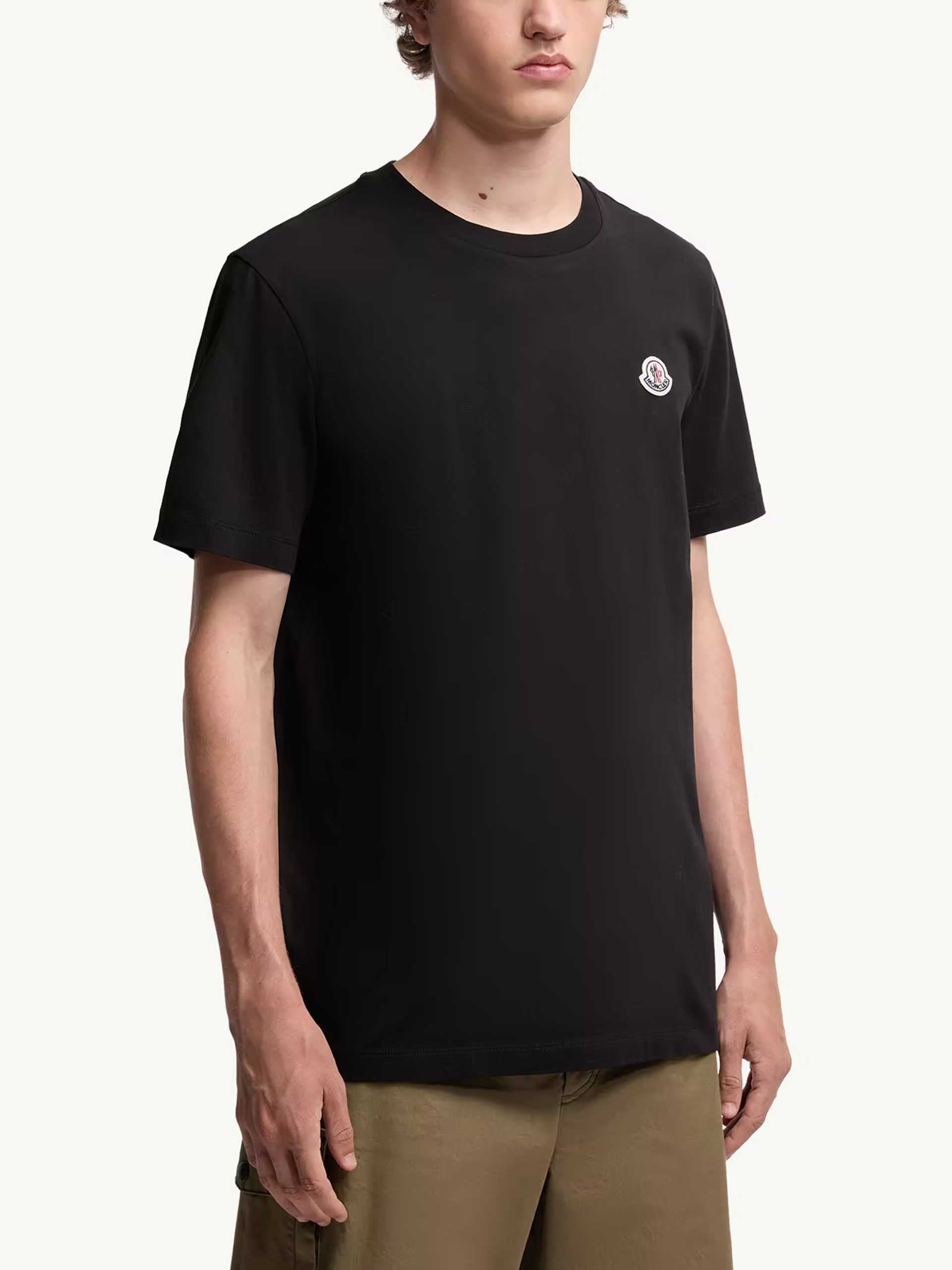 MONCLER - T-Shirt mit Logo im 3er-Pack für Herren