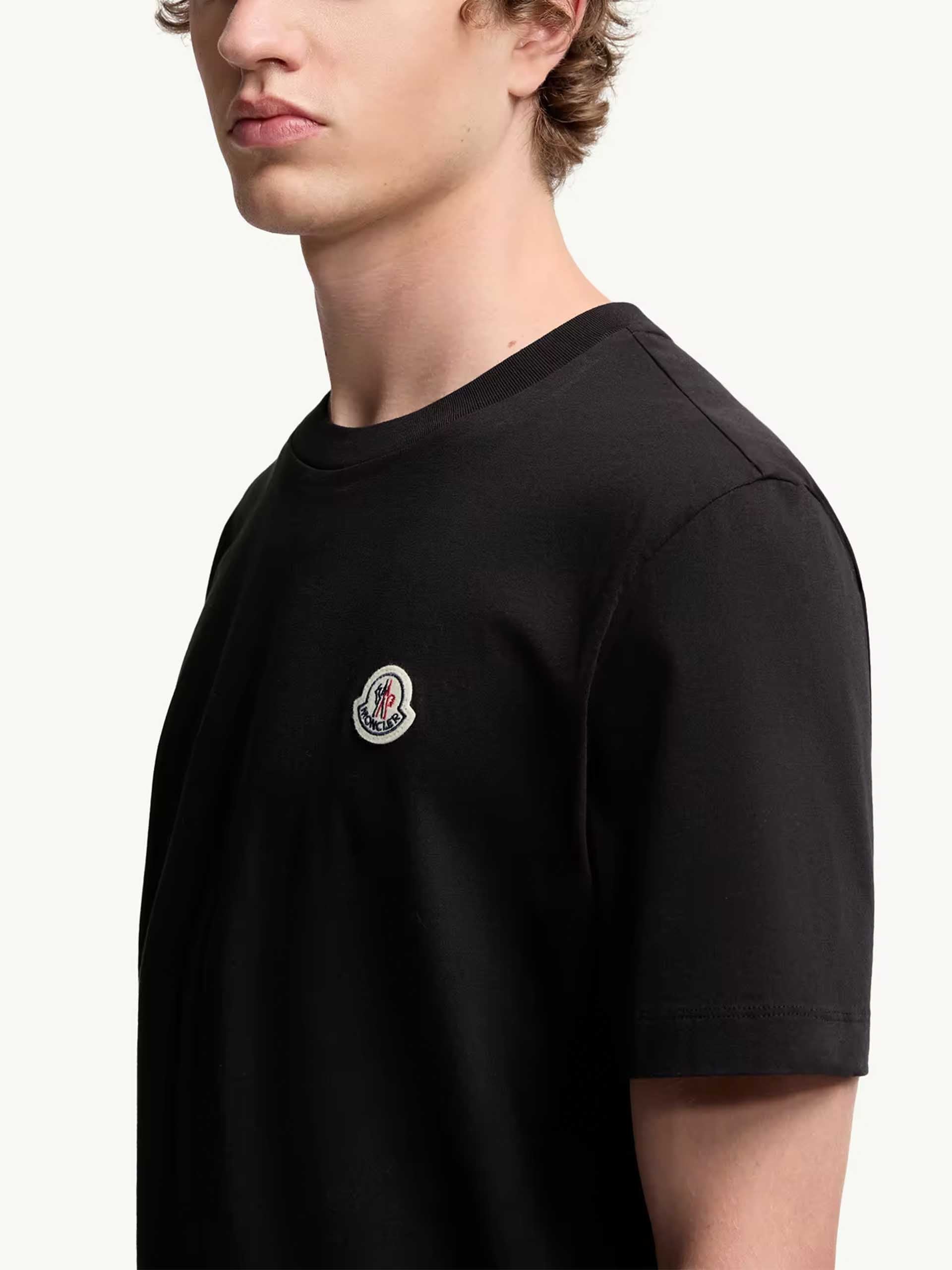 MONCLER - T-Shirt mit Logo im 3er-Pack für Herren