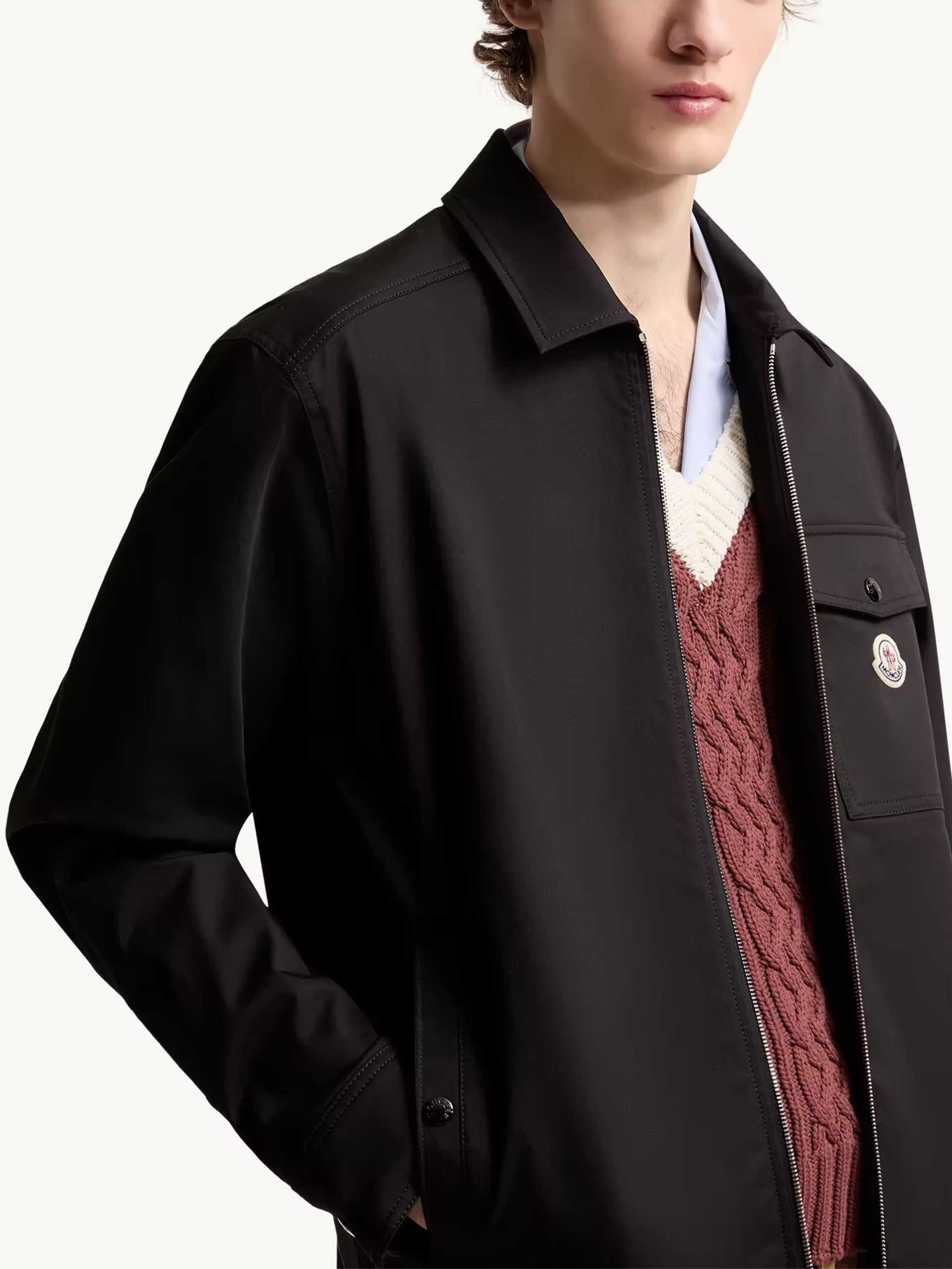 MONCLER - Overshirt aus Baumwollgabardine für Herren