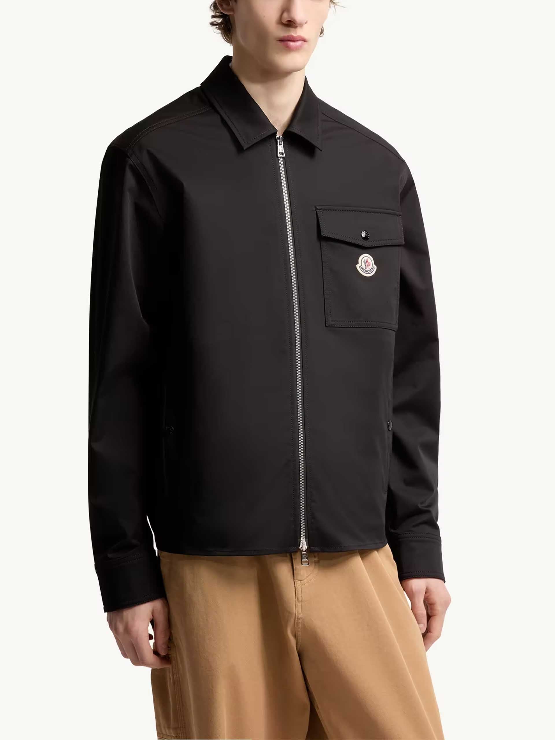 MONCLER - Overshirt aus Baumwollgabardine für Herren