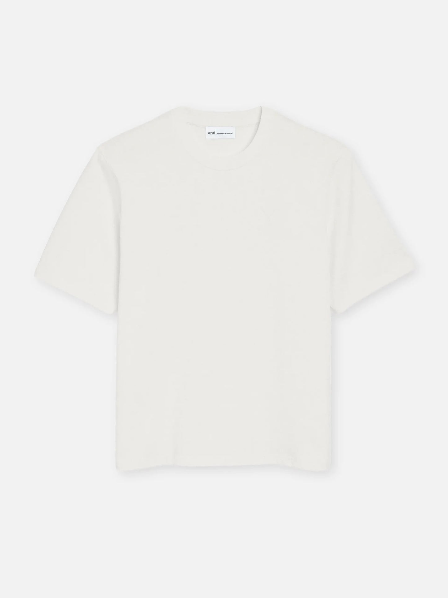 AMI PARIS - T-Shirt Ami De Coeur mit Logo-Prägung