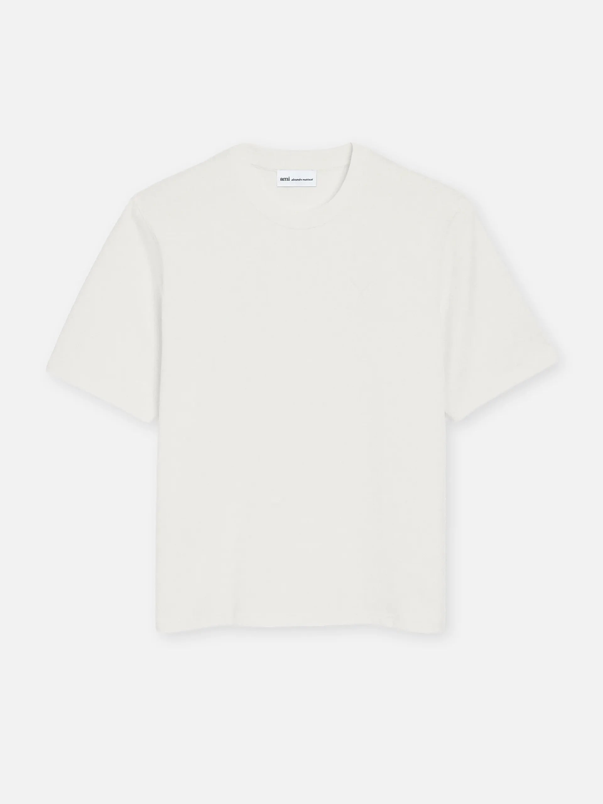 AMI PARIS - T-Shirt Ami De Coeur mit Logo-Prägung