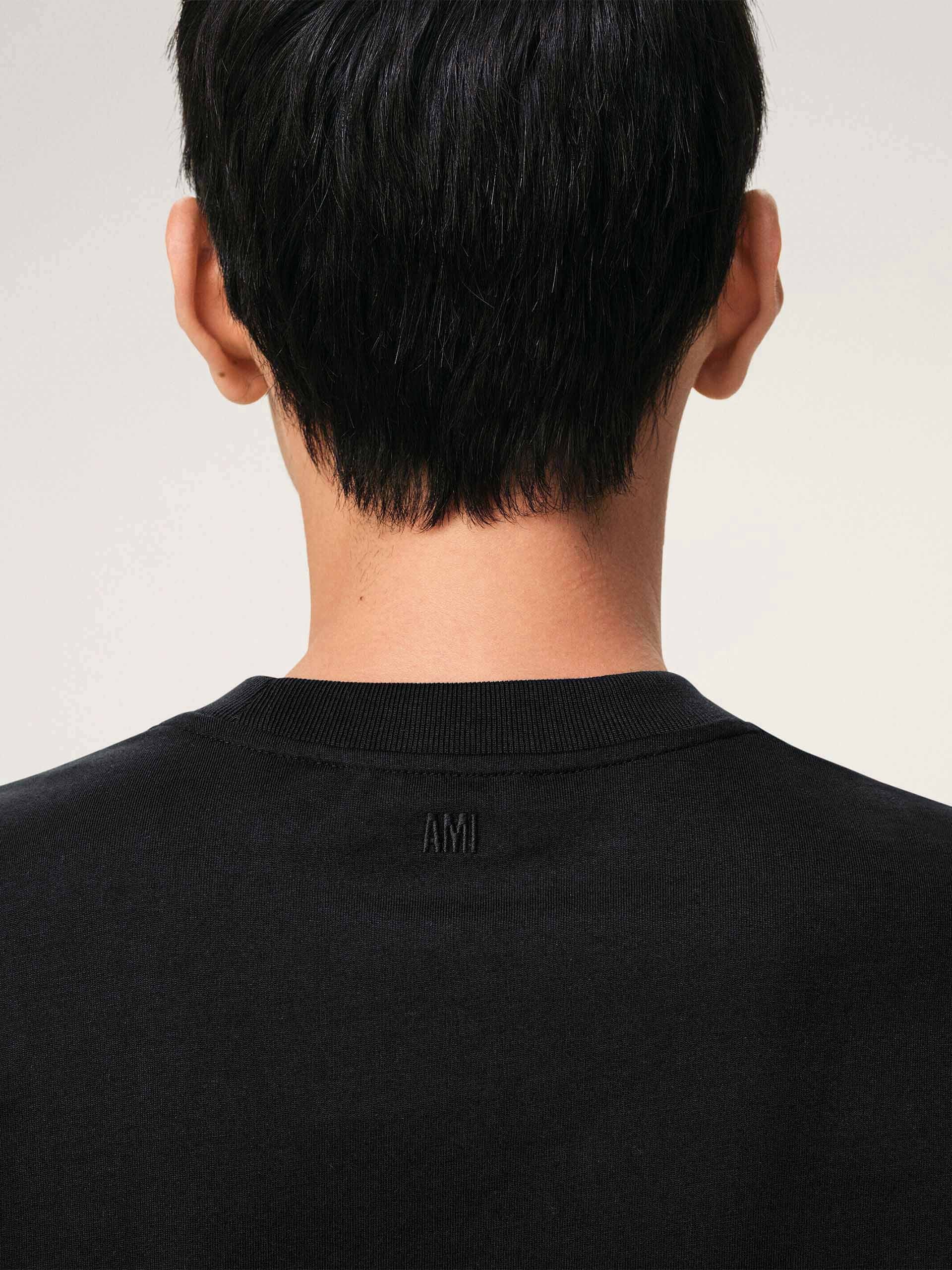 AMI PARIS - T-Shirt Ami De Coeur aus Baumwolljersey