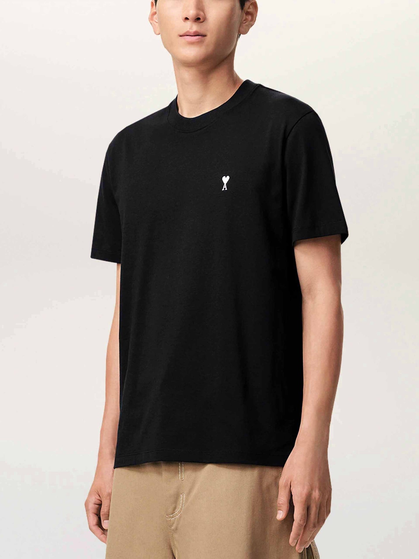 AMI PARIS - T-Shirt Ami De Coeur aus Baumwolljersey