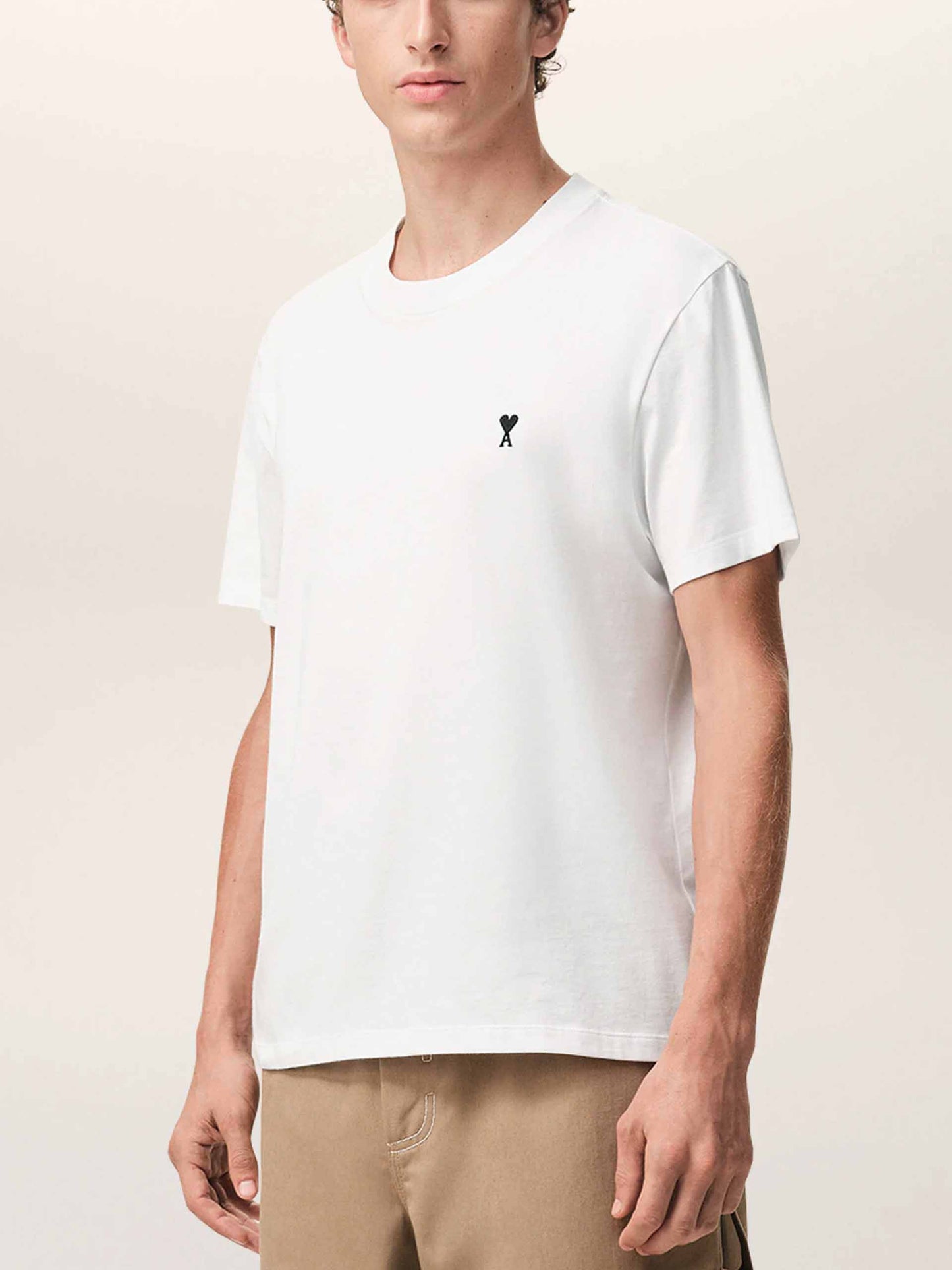 AMI PARIS - T-Shirt Ami De Coeur aus Baumwolljersey