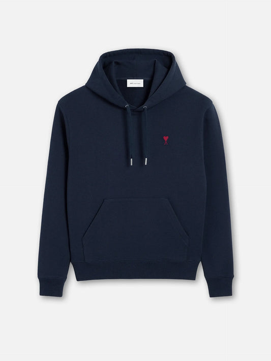 AMI PARIS - Hoodie mit rotem Ami De Coeur Logo