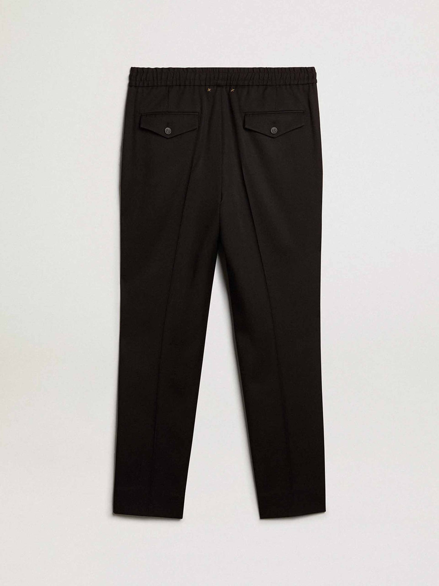 GOLDEN GOOSE - Hose Luke mit elastischem Bund für Herren in Schwarz