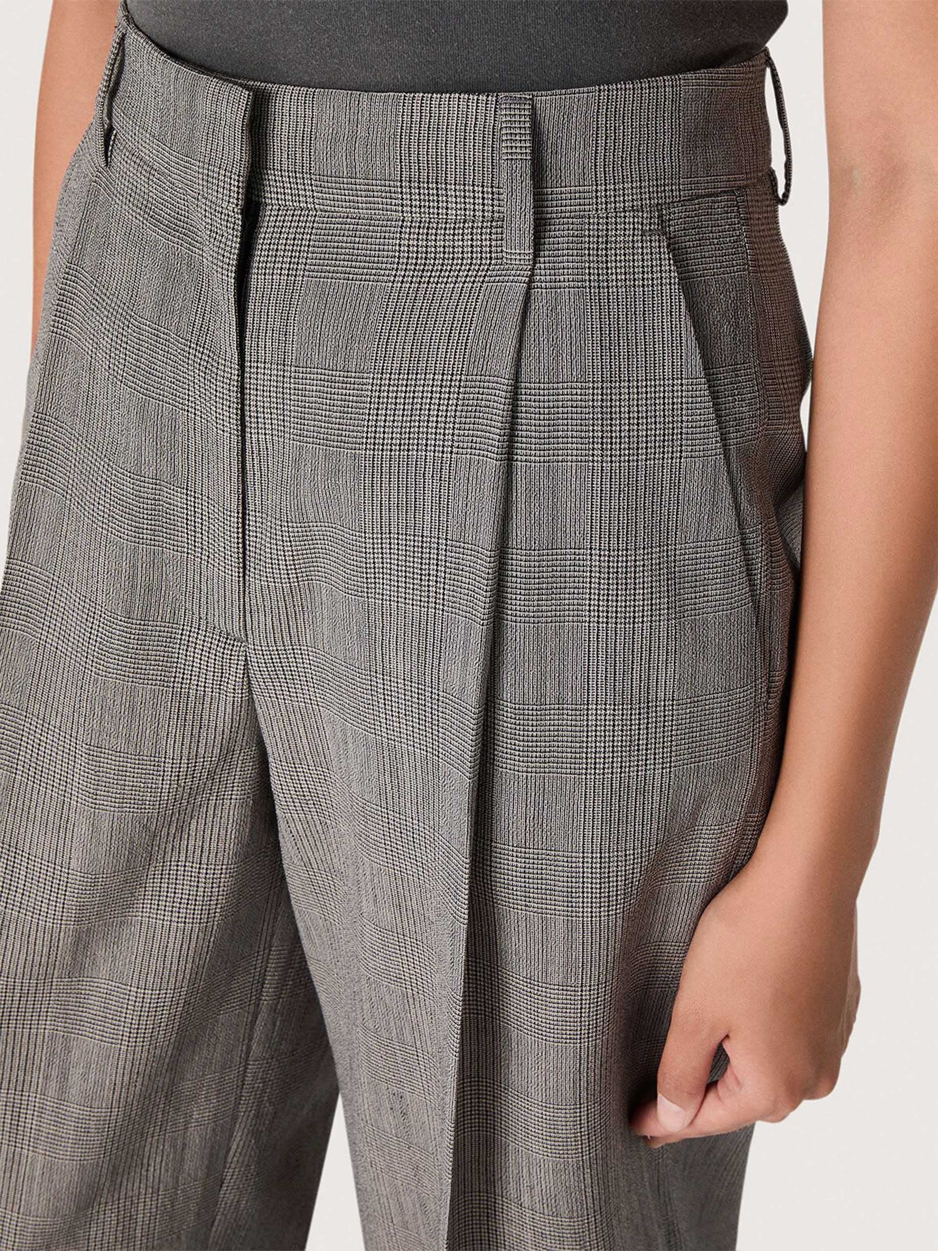 GOLDEN GOOSE - Hose mit Prince-of-Wales-Muster für Damen